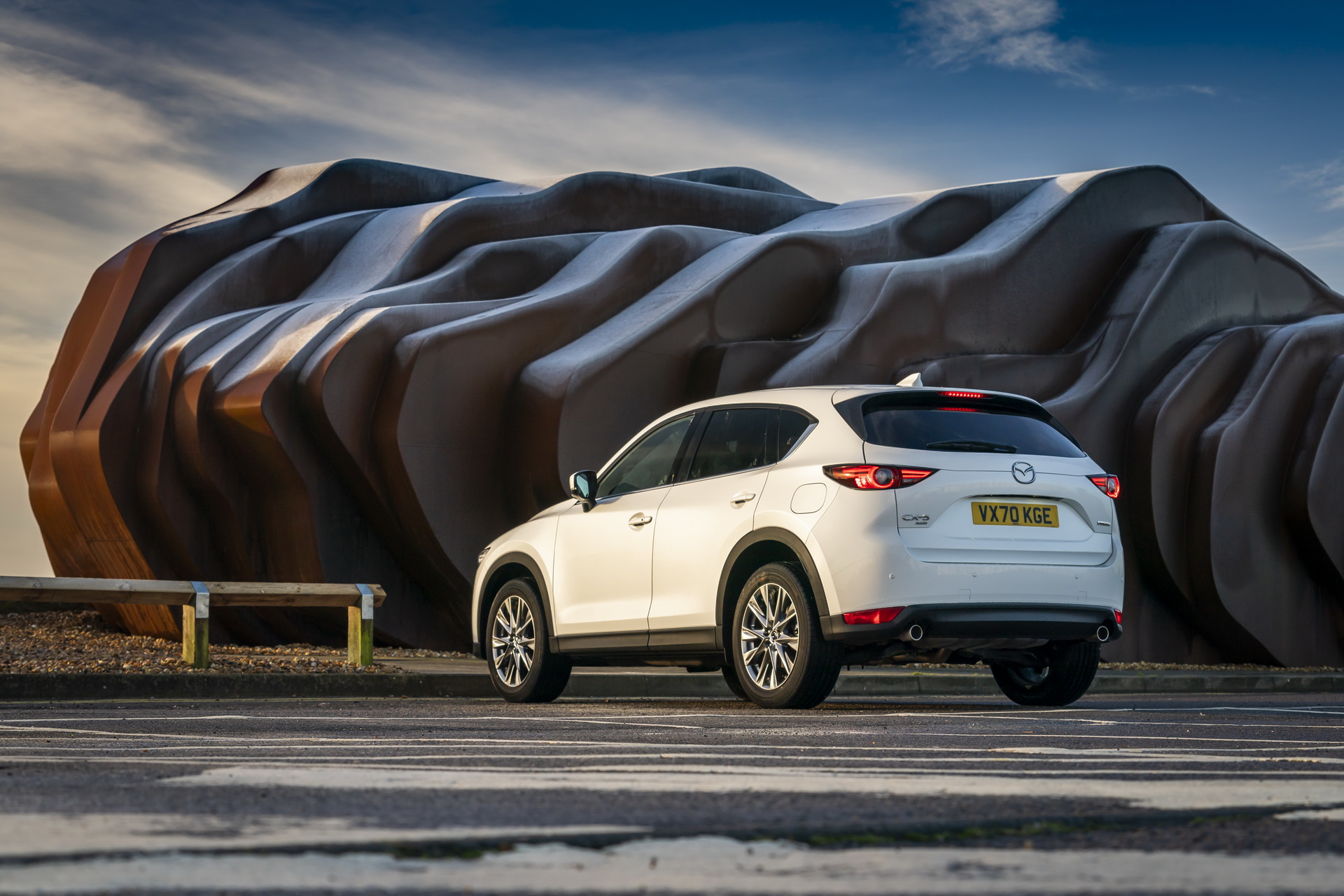Download 2021 Mazda CX-5 GT Sport - Rear Three-Quarter HD Wallpaper 1920x1280 #55