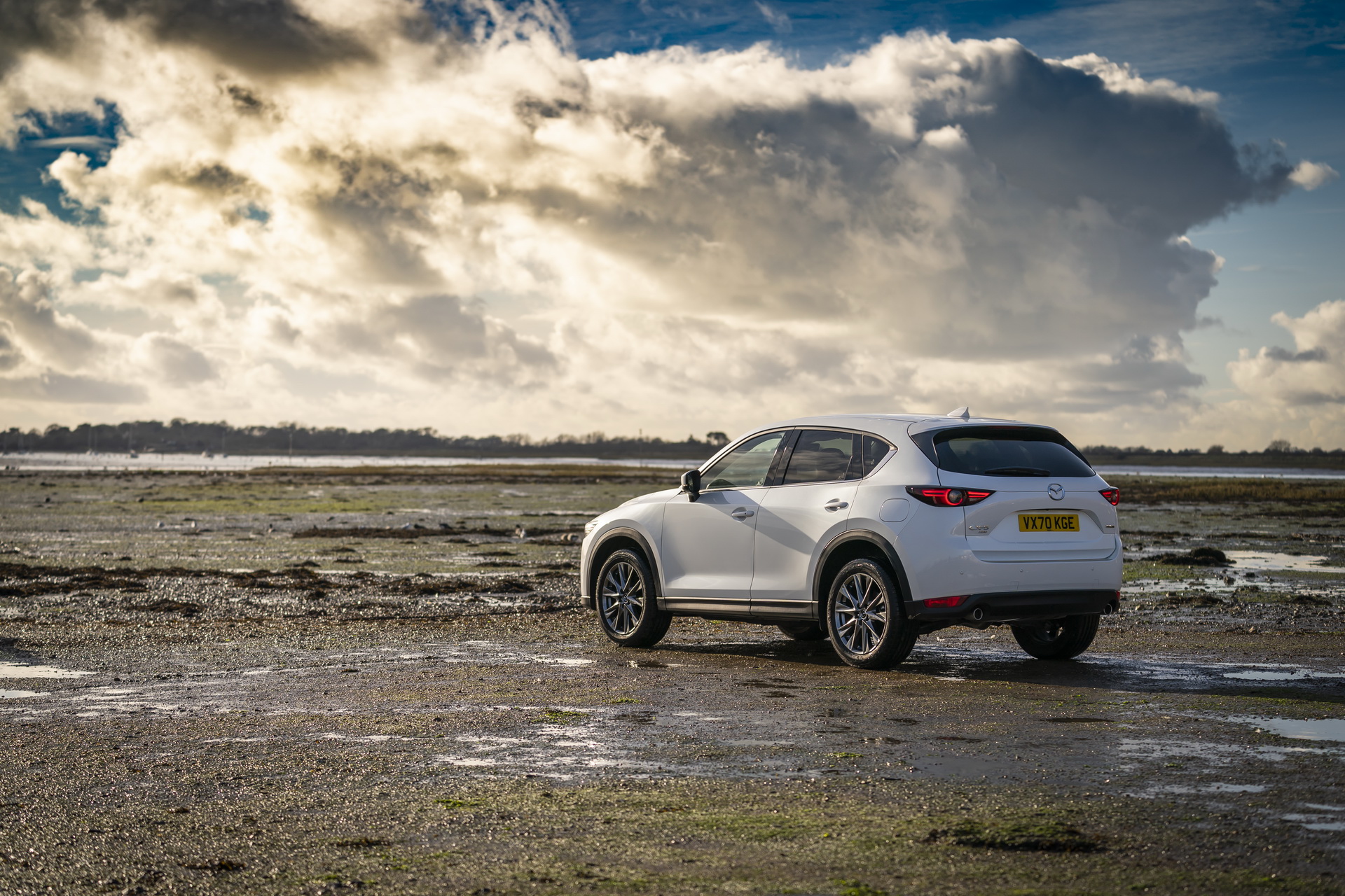 Download 2021 Mazda CX-5 GT Sport - Rear Three-Quarter HD Wallpaper 1920x1280 #78