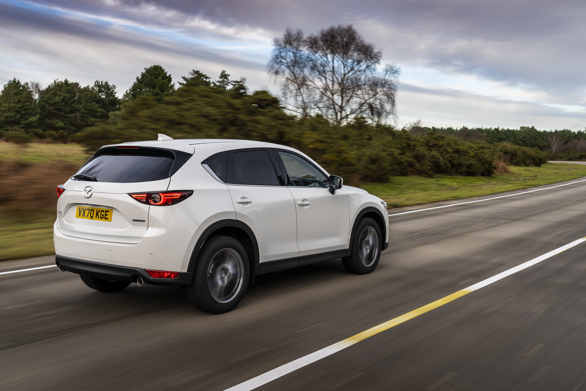 Download 2021 Mazda CX-5 GT Sport - Rear Three-Quarter HD Wallpaper 1920x1280 #33