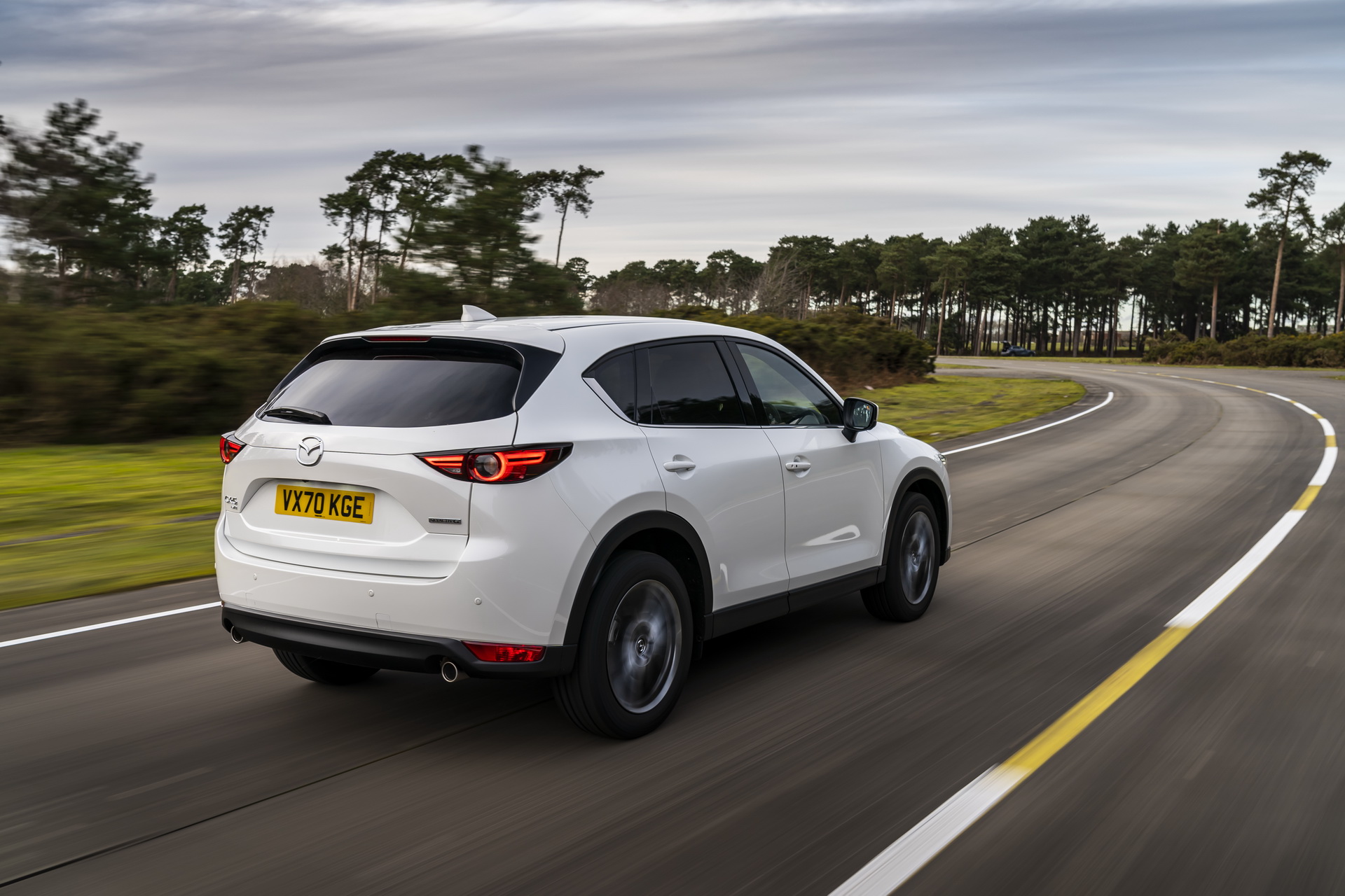 Download 2021 Mazda CX-5 GT Sport - Rear Three-Quarter HD Wallpaper 1920x1280 #34