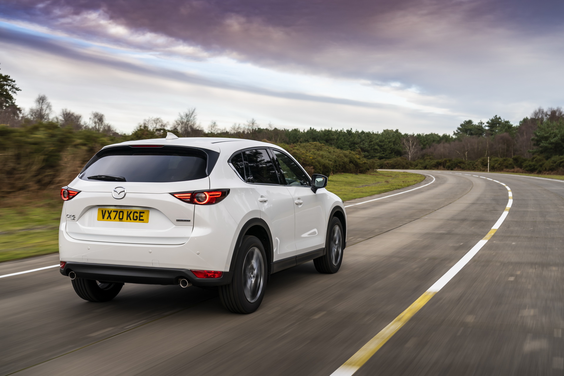 Download 2021 Mazda CX-5 GT Sport - Rear Three-Quarter HD Wallpaper 1920x1280 #36