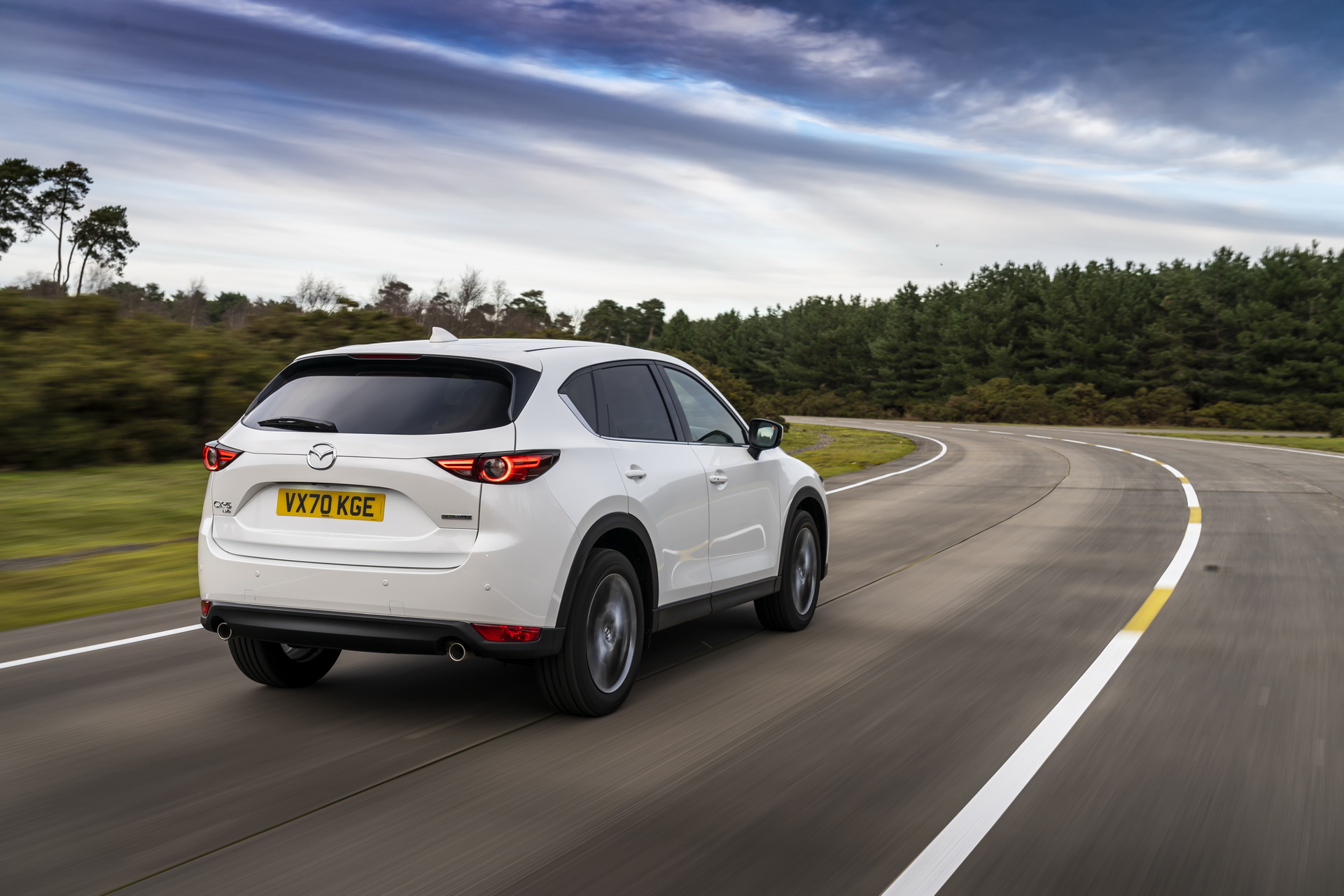 Download 2021 Mazda CX-5 GT Sport - Rear Three-Quarter HD Wallpaper 1920x1280 #37