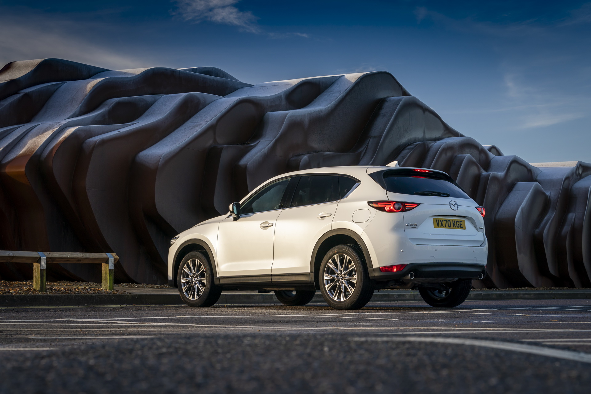 Download 2021 Mazda CX-5 GT Sport - Rear Three-Quarter HD Wallpaper 1920x1280 #56