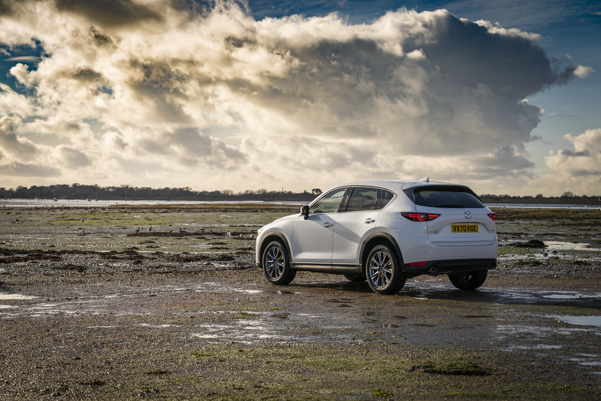 Download 2021 Mazda CX-5 GT Sport - Rear Three-Quarter HD Wallpaper 1920x1280 #79