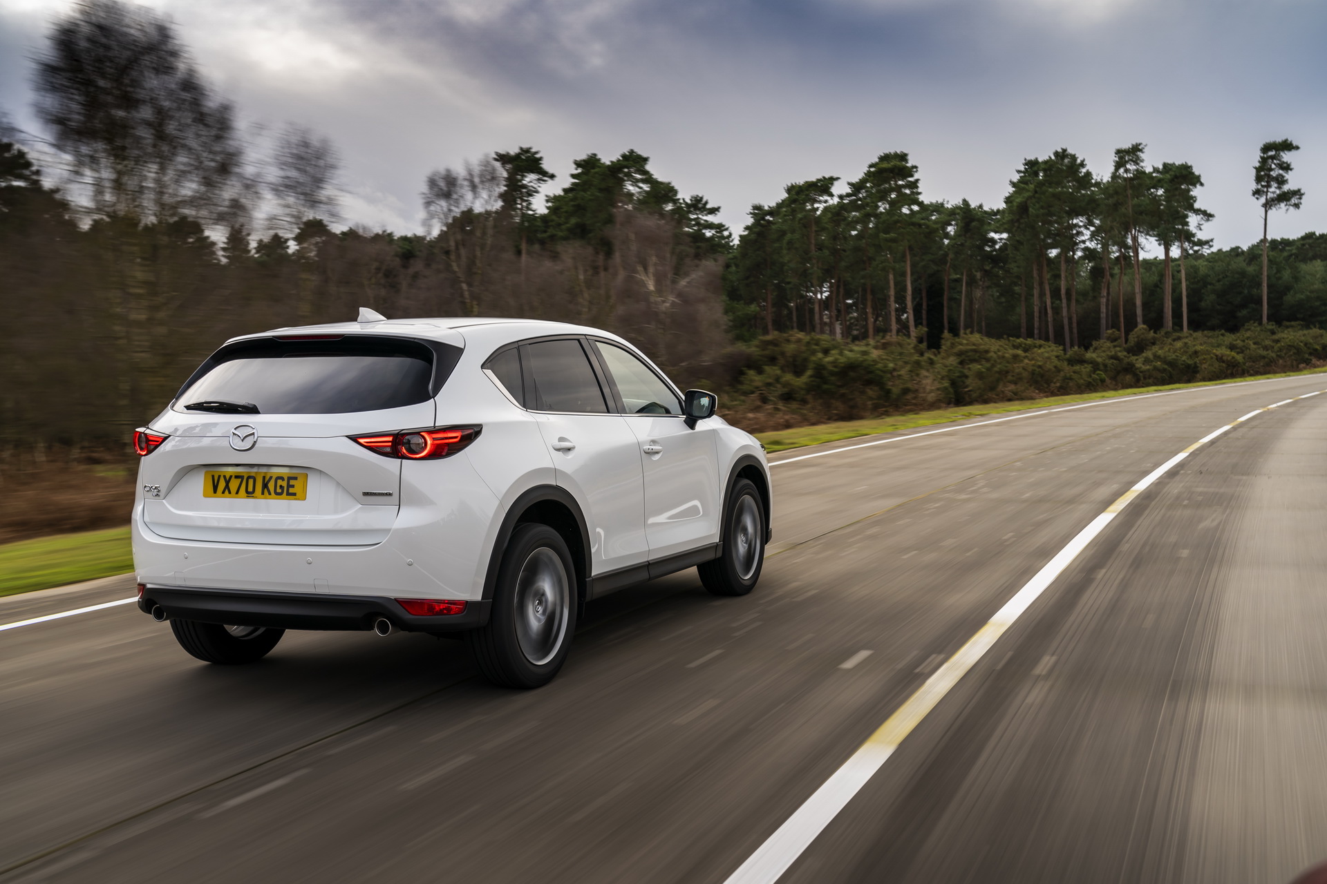 Download 2021 Mazda CX-5 GT Sport - Rear Three-Quarter HD Wallpaper 1920x1280 #28
