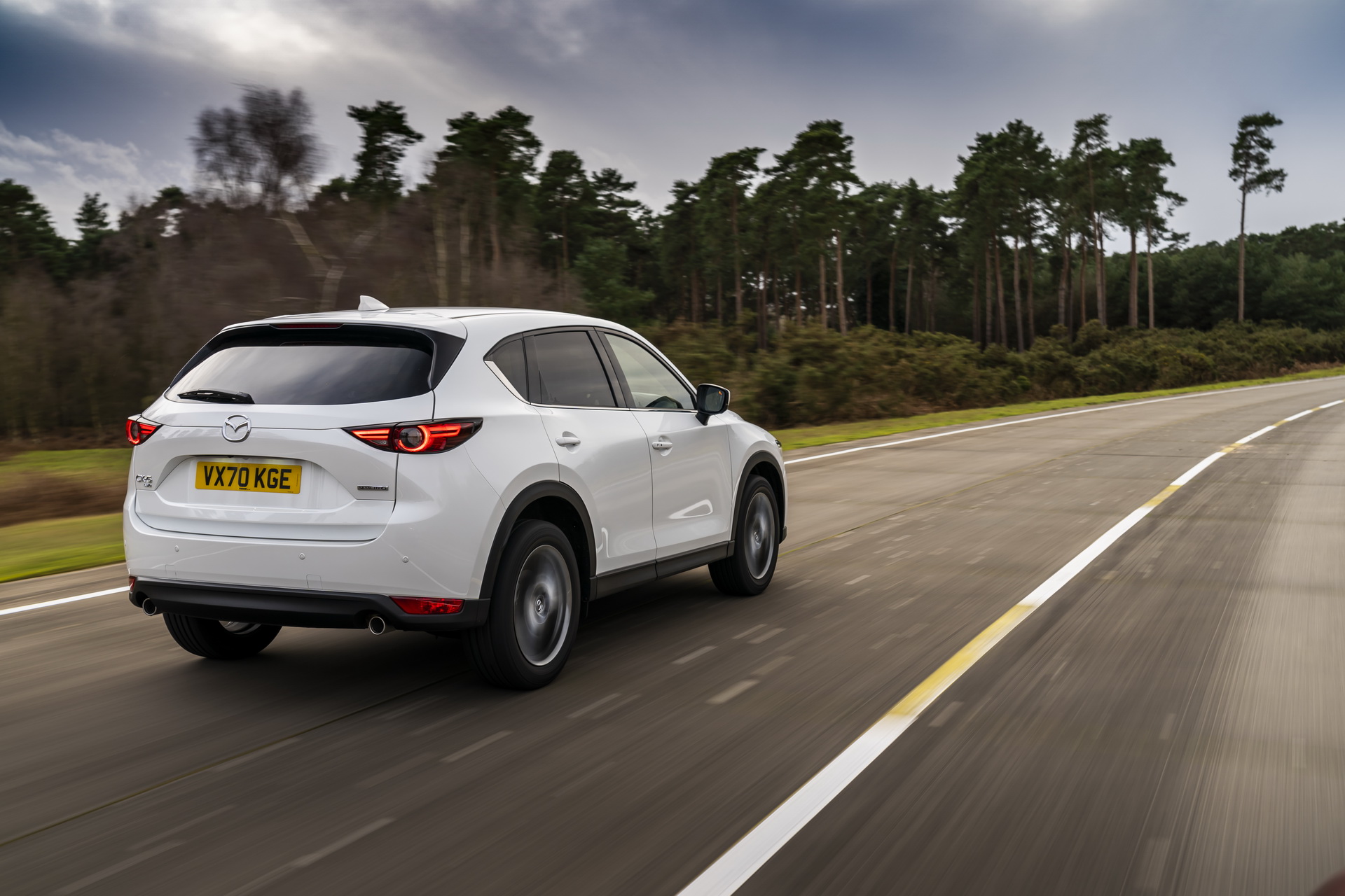 Download 2021 Mazda CX-5 GT Sport - Rear Three-Quarter HD Wallpaper 1920x1280 #29
