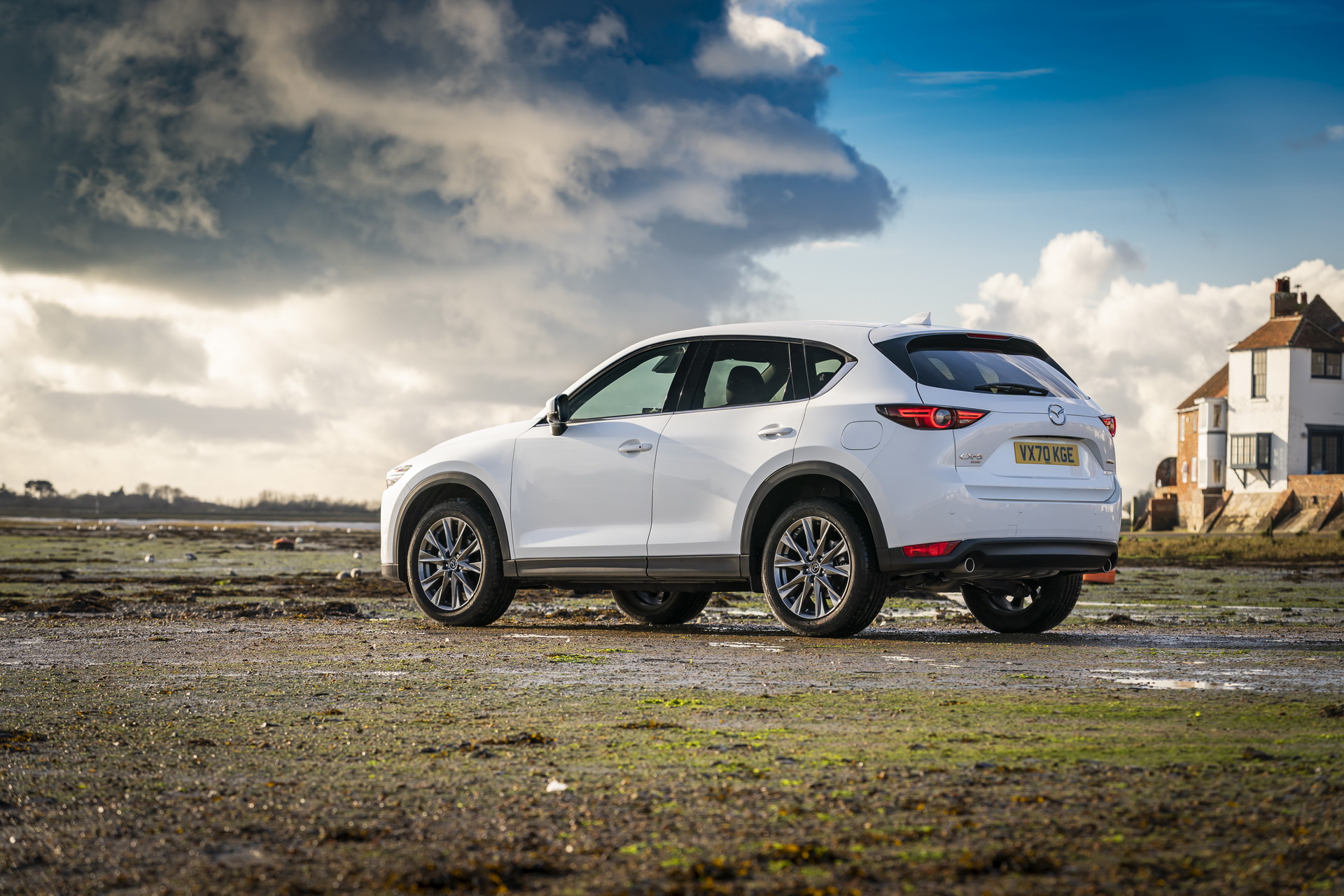 Download 2021 Mazda CX-5 GT Sport - Rear Three-Quarter HD Wallpaper 1920x1280 #83