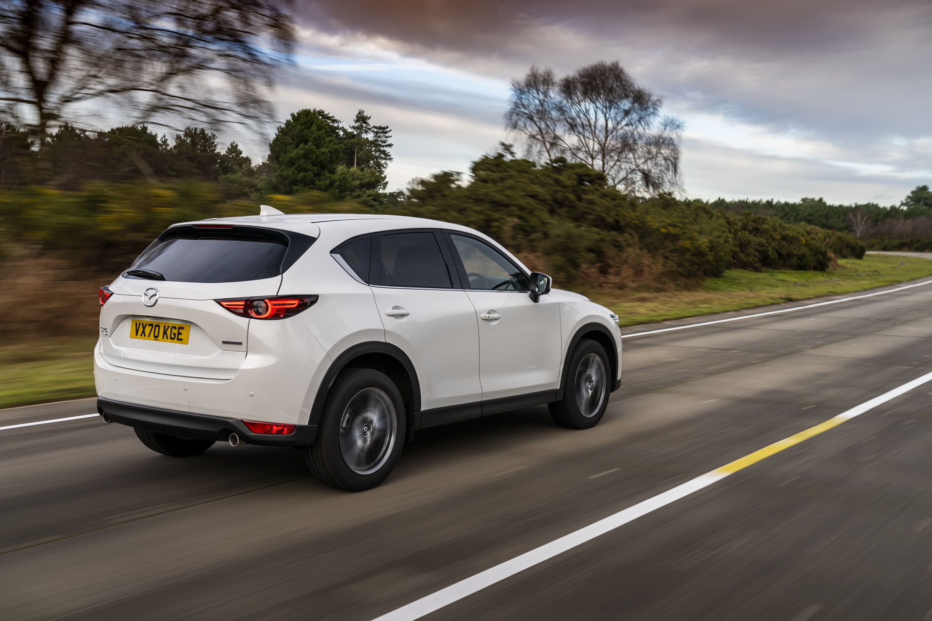 Download 2021 Mazda CX-5 GT Sport - Rear Three-Quarter HD Wallpaper 1920x1280 #32