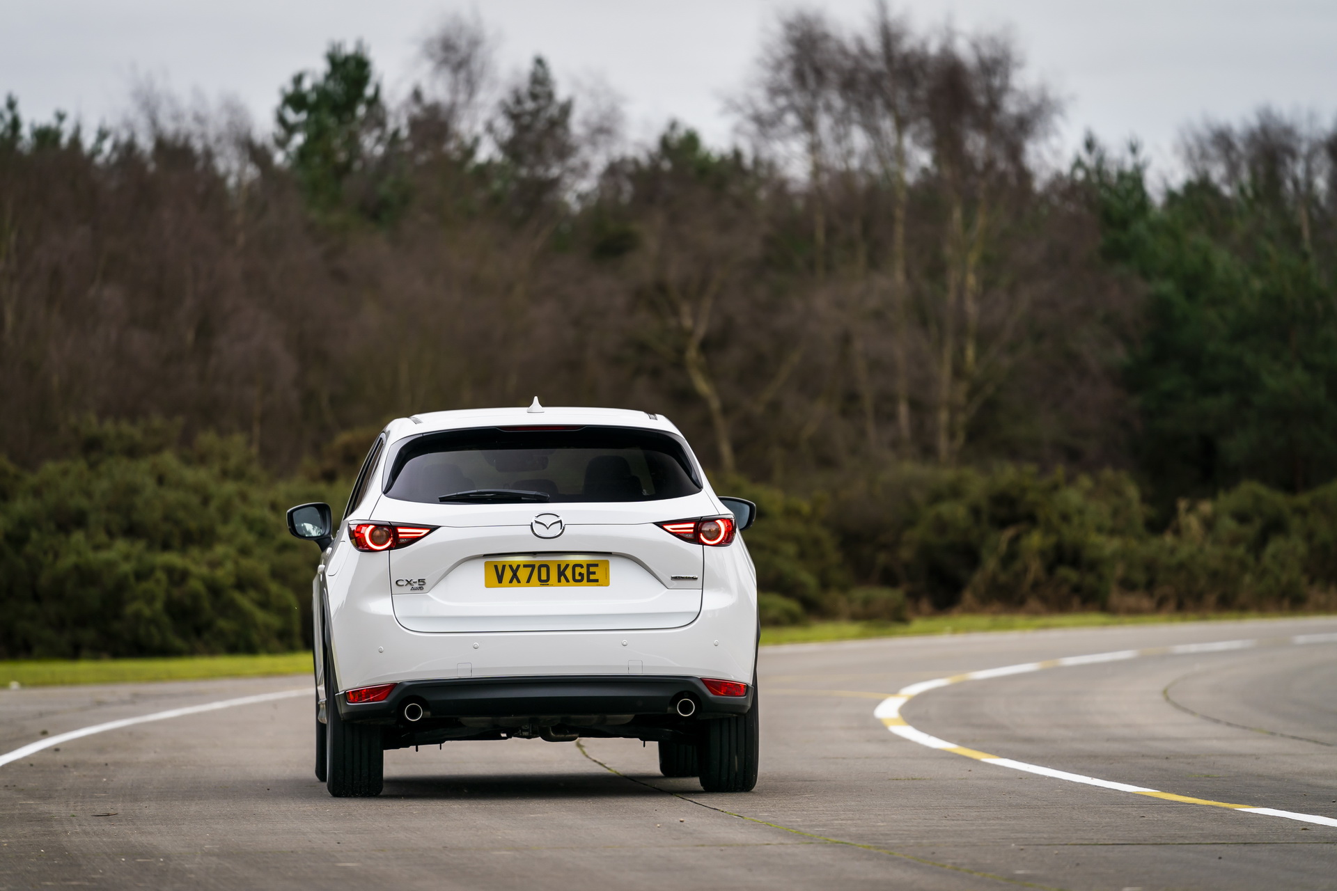 Download 2021 Mazda CX-5 GT Sport - Rear HD Wallpaper 1920x1280 #38