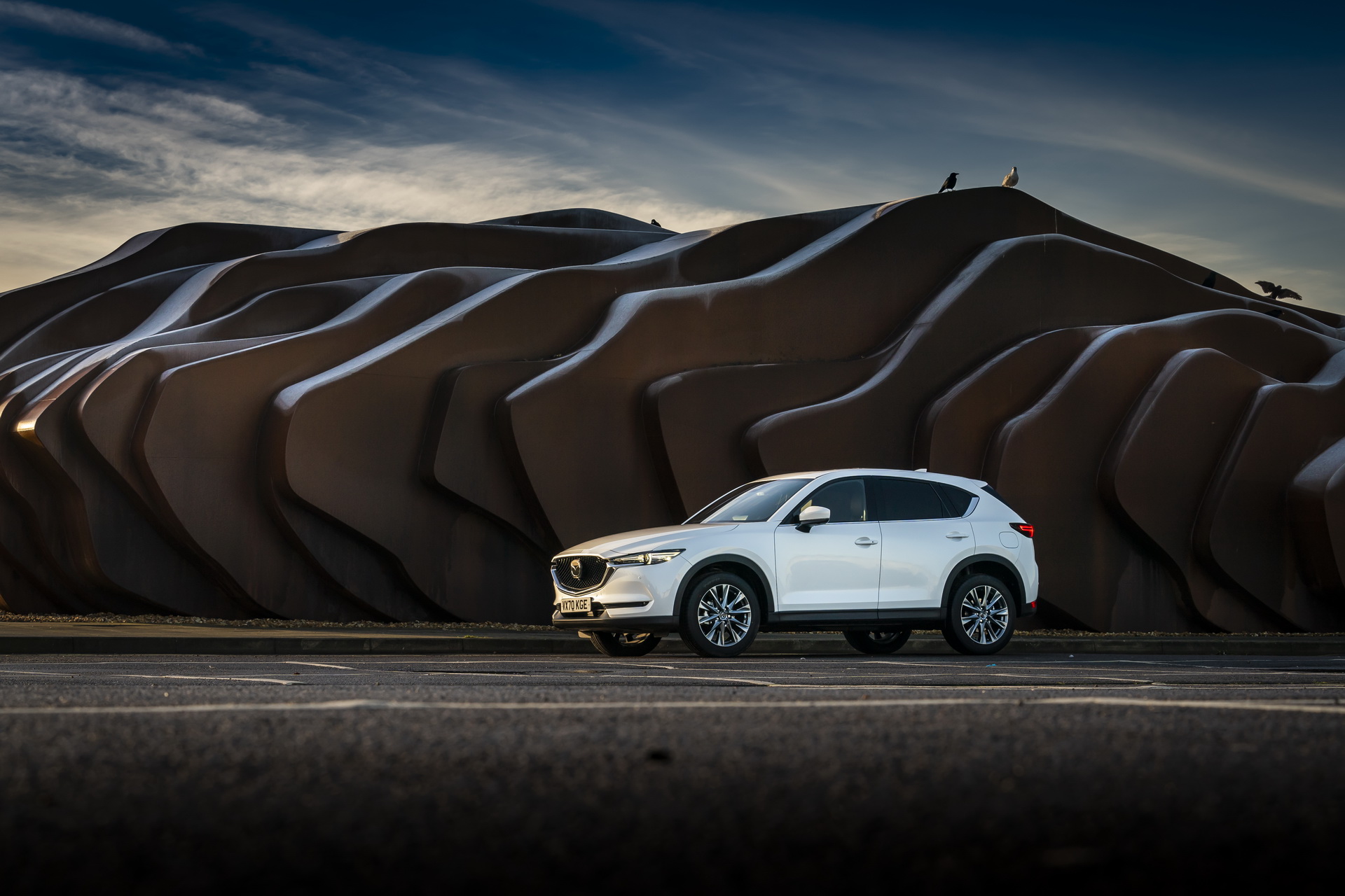 Download 2021 Mazda CX-5 GT Sport - Side HD Wallpaper 1920x1280 #61