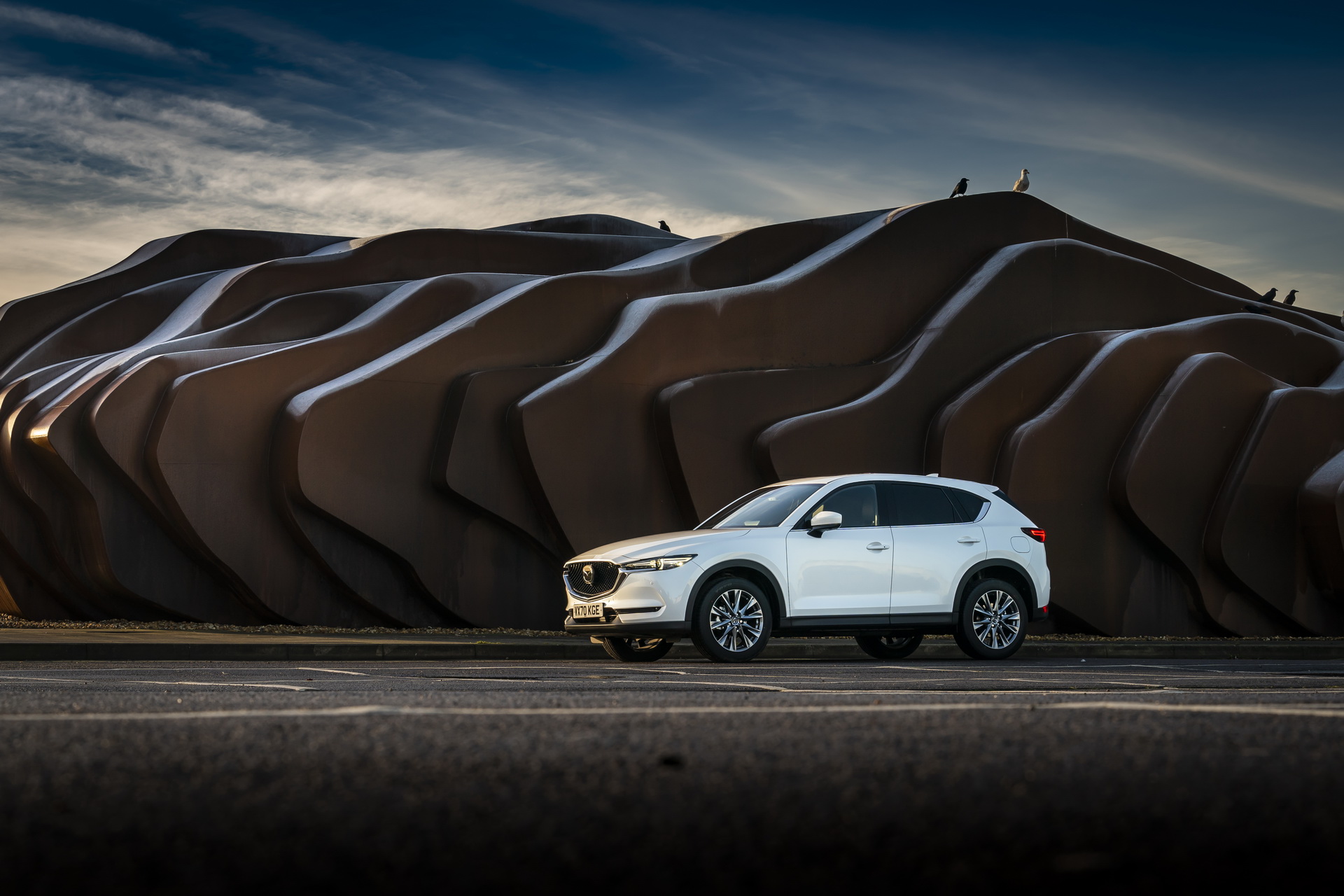 Download 2021 Mazda CX-5 GT Sport - Side HD Wallpaper 1920x1280 #62