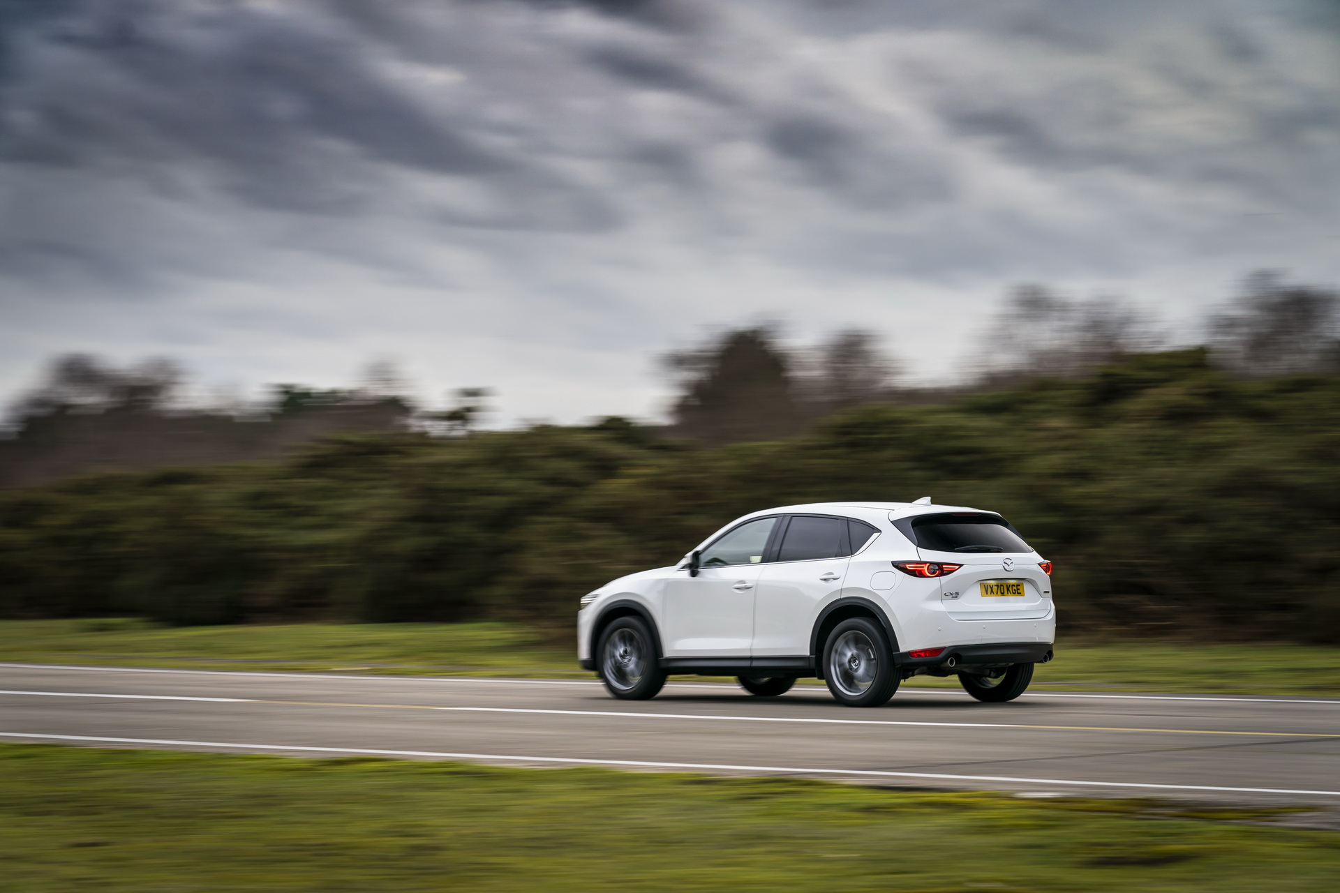 Download 2021 Mazda CX-5 GT Sport - Side HD Wallpaper 1920x1280 #44