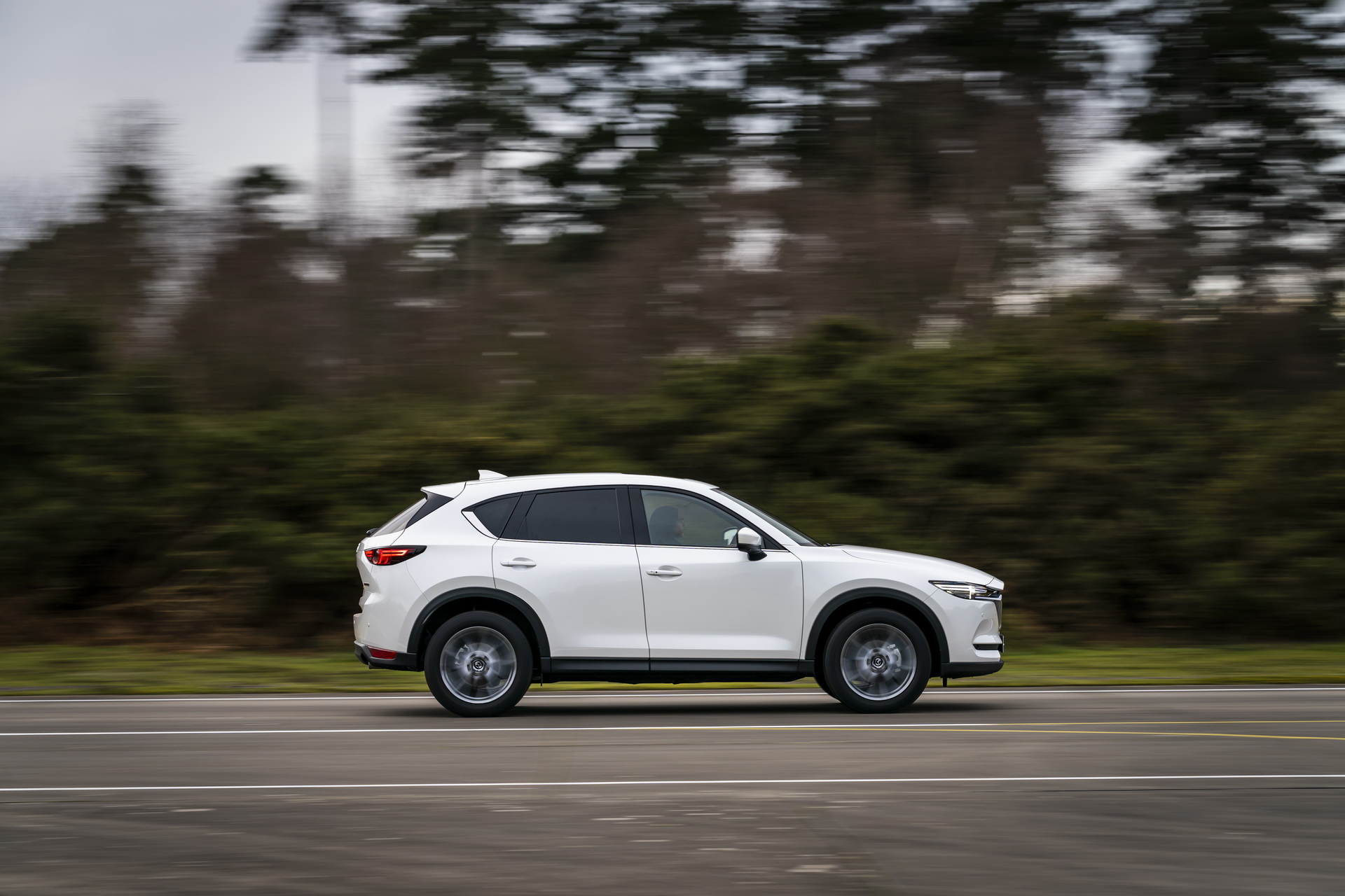 Download 2021 Mazda CX-5 GT Sport - Side HD Wallpaper 1920x1280 #45