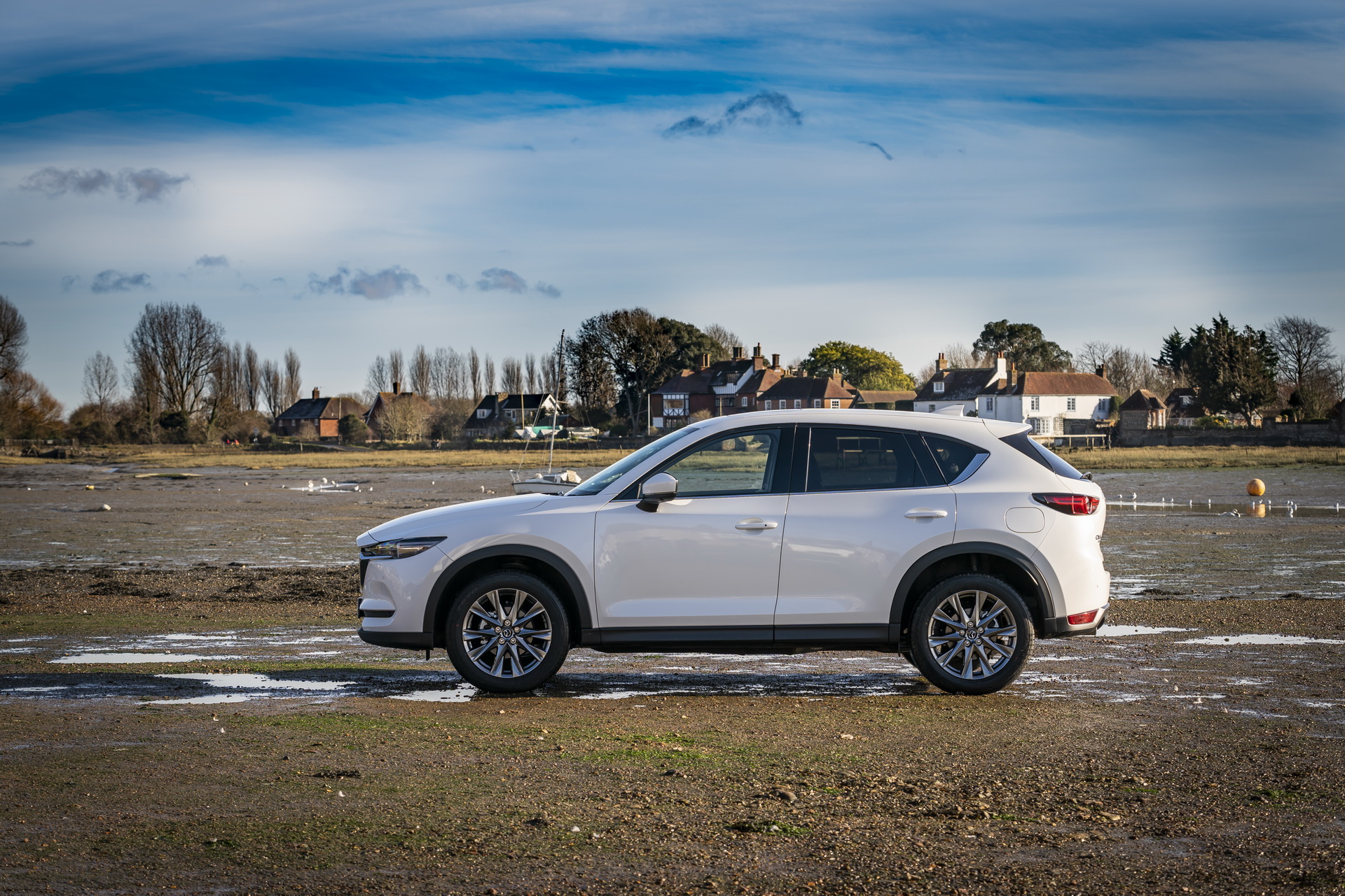Download 2021 Mazda CX-5 GT Sport - Side HD Wallpaper 1920x1280 #84