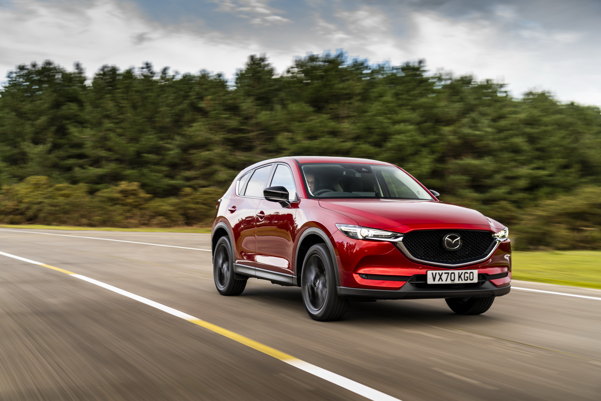Download 2021 Mazda CX-5 Kuro Edition - Front Three-Quarter HD Wallpaper 1920x1280 #2