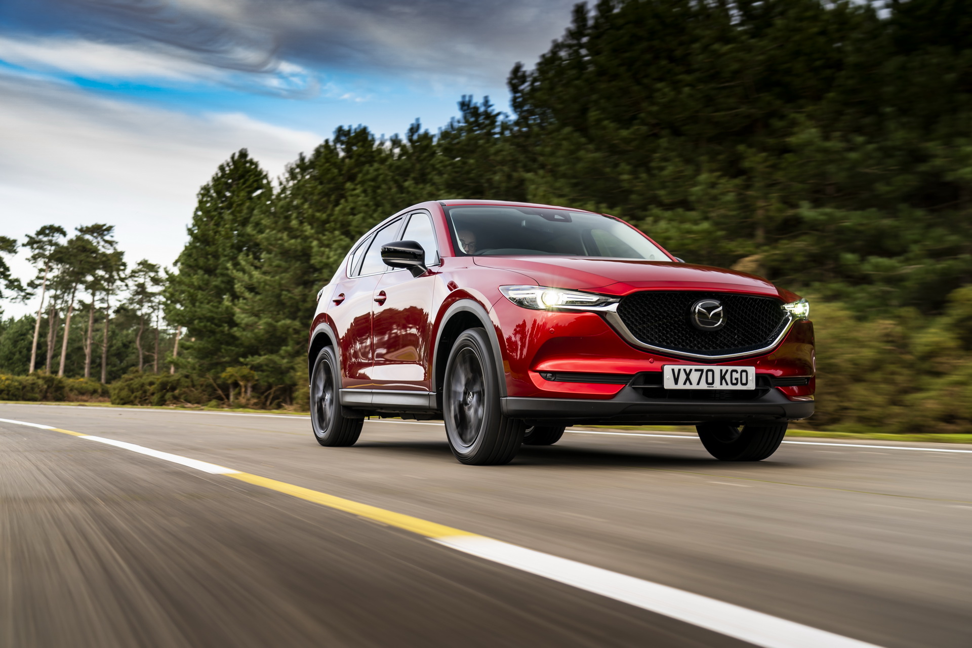 Download 2021 Mazda CX-5 Kuro Edition - Front Three-Quarter HD Wallpaper 1920x1280 #12