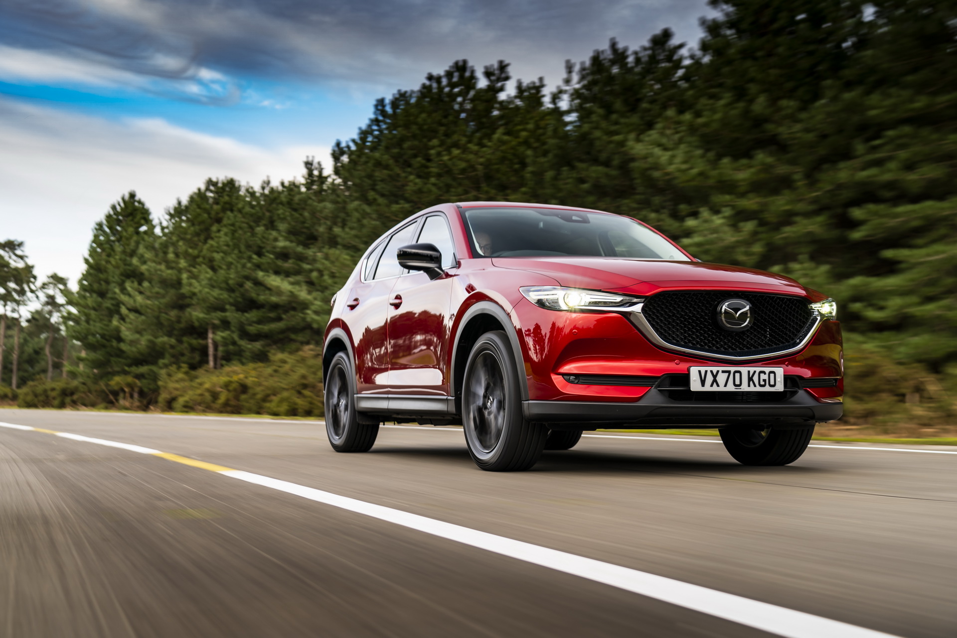 Download 2021 Mazda CX-5 Kuro Edition - Front Three-Quarter HD Wallpaper 1920x1280 #13