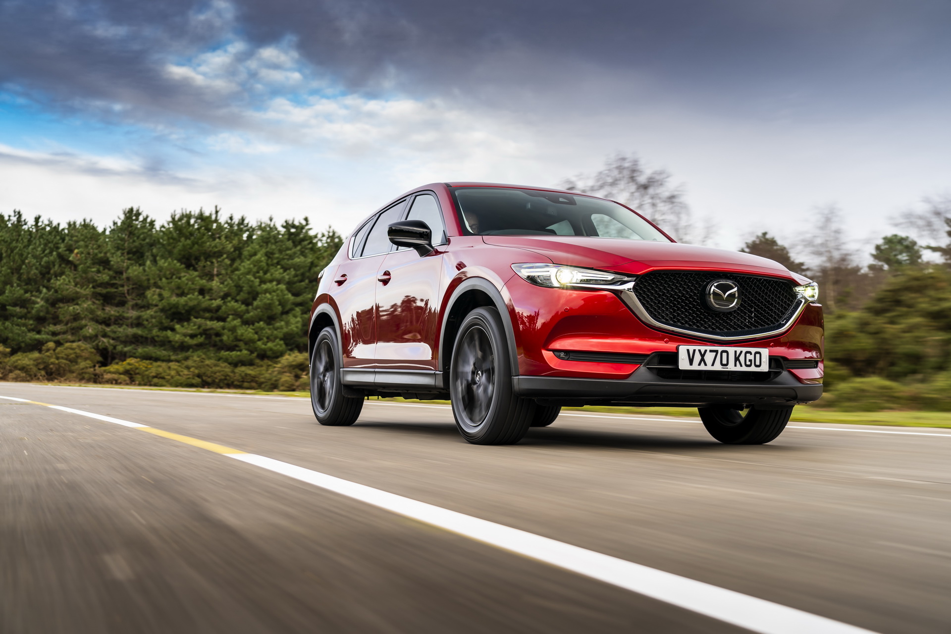 Download 2021 Mazda CX-5 Kuro Edition - Front Three-Quarter HD Wallpaper 1920x1280 #14