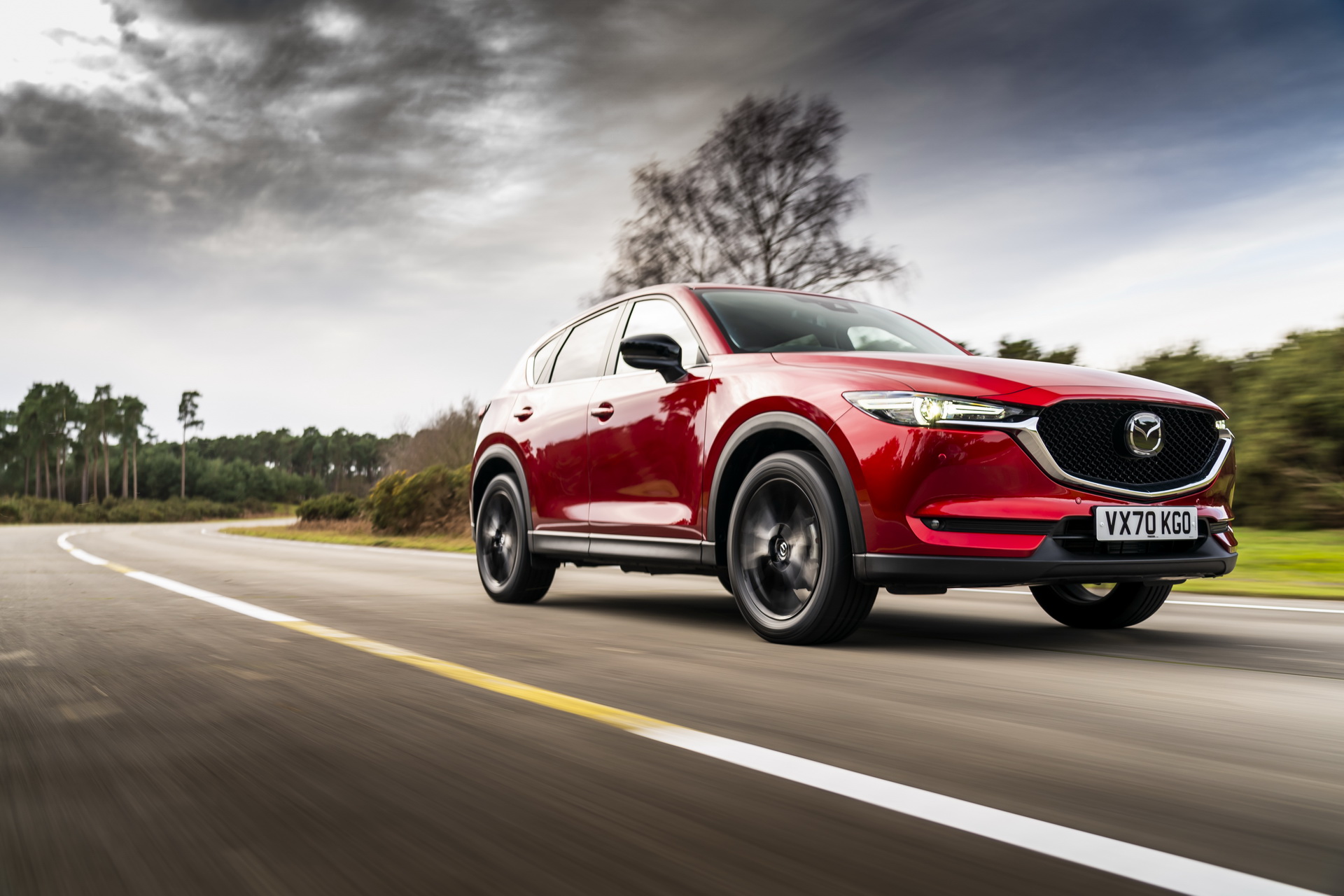 Download 2021 Mazda CX-5 Kuro Edition - Front Three-Quarter HD Wallpaper 1920x1280 #18