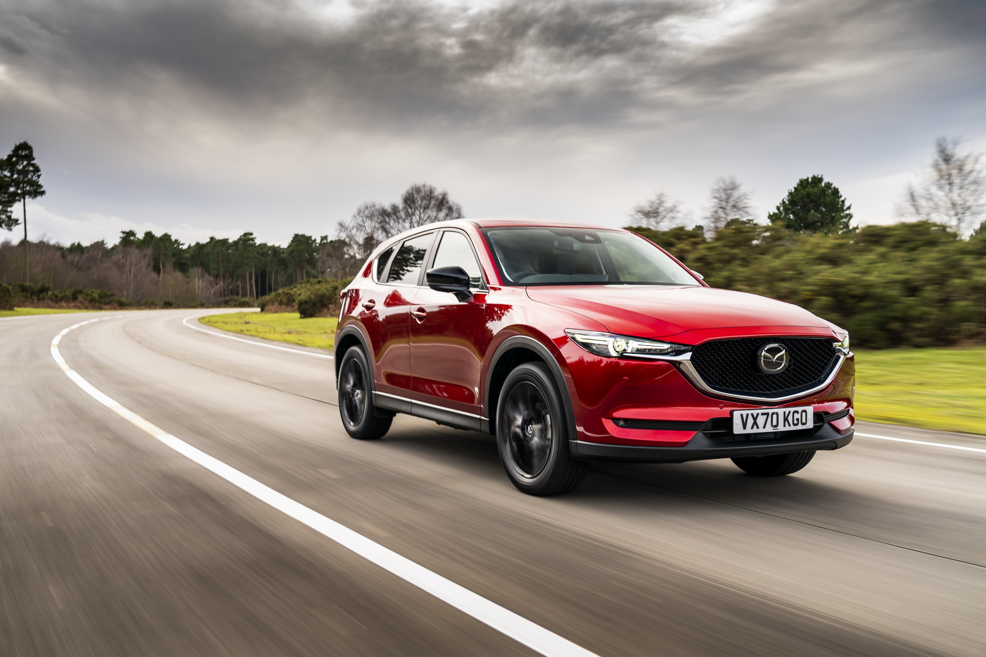 Download 2021 Mazda CX-5 Kuro Edition - Front Three-Quarter HD Wallpaper 1920x1280 #19