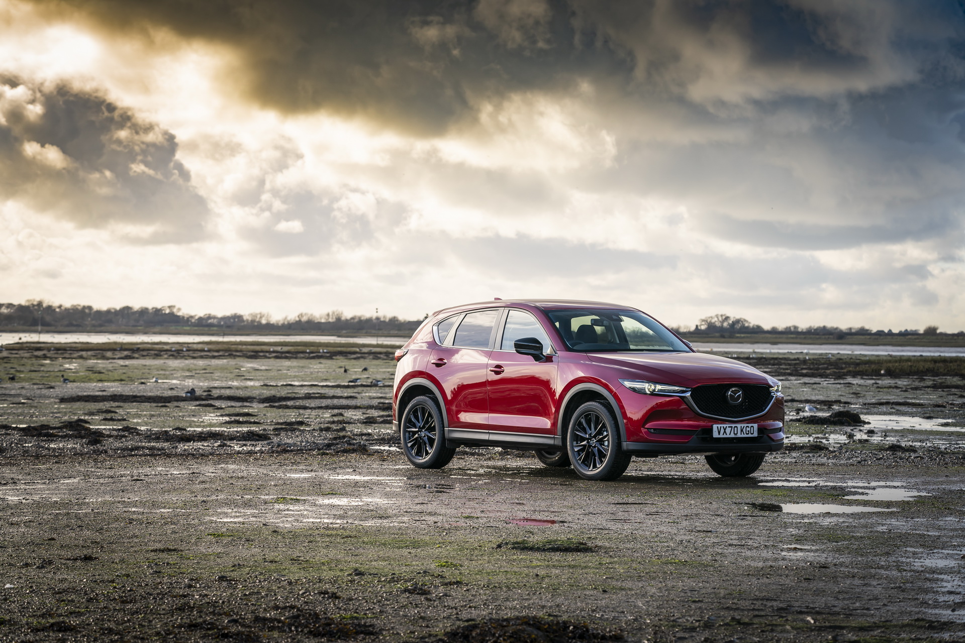 Download 2021 Mazda CX-5 Kuro Edition - Front Three-Quarter HD Wallpaper 1920x1280 #41
