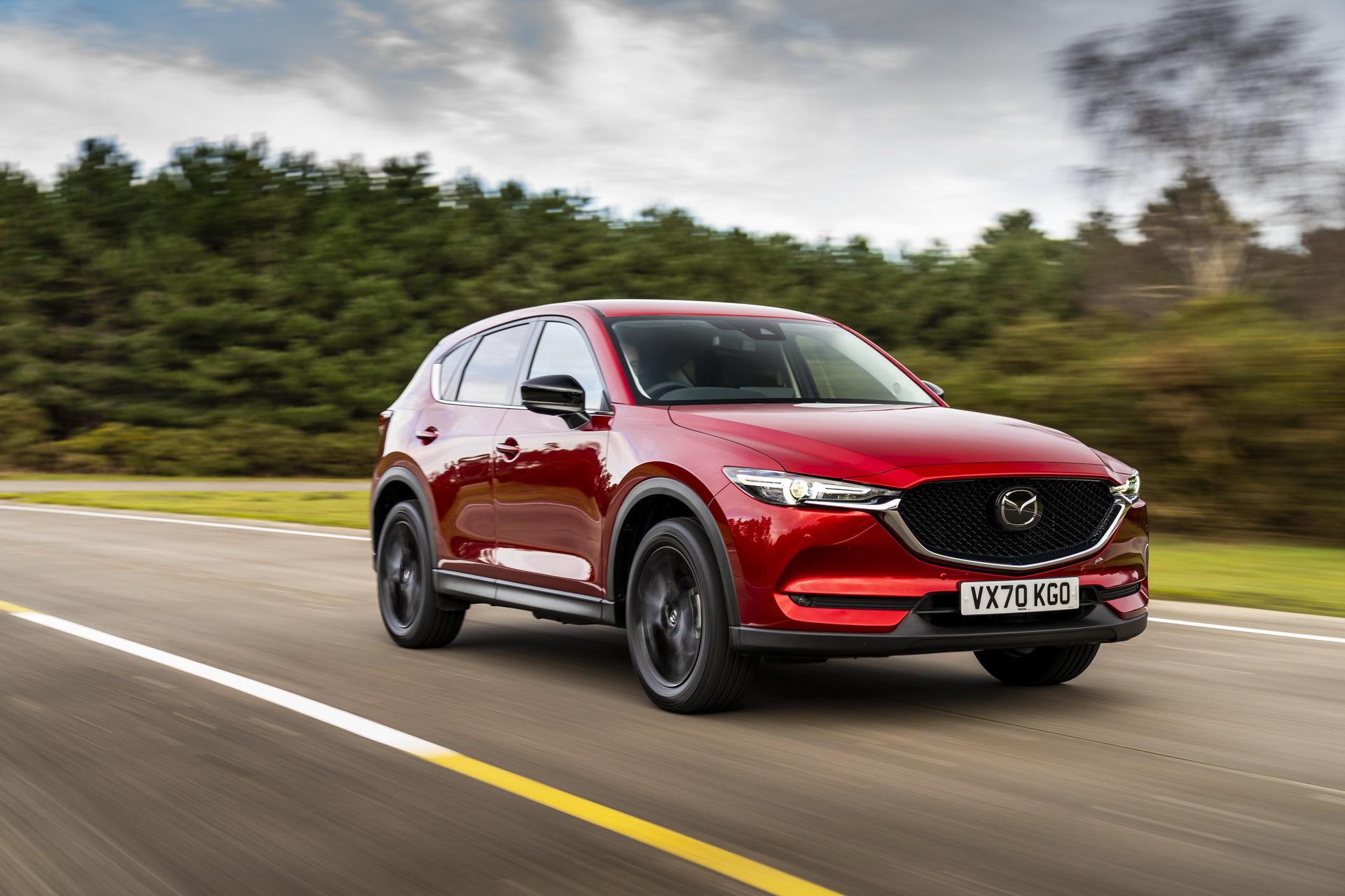 Download 2021 Mazda CX-5 Kuro Edition - Front Three-Quarter HD Wallpaper 1920x1280 #3