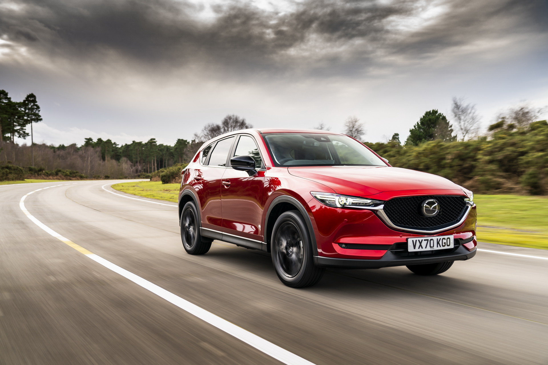 Download 2021 Mazda CX-5 Kuro Edition - Front Three-Quarter HD Wallpaper 1920x1280 #21