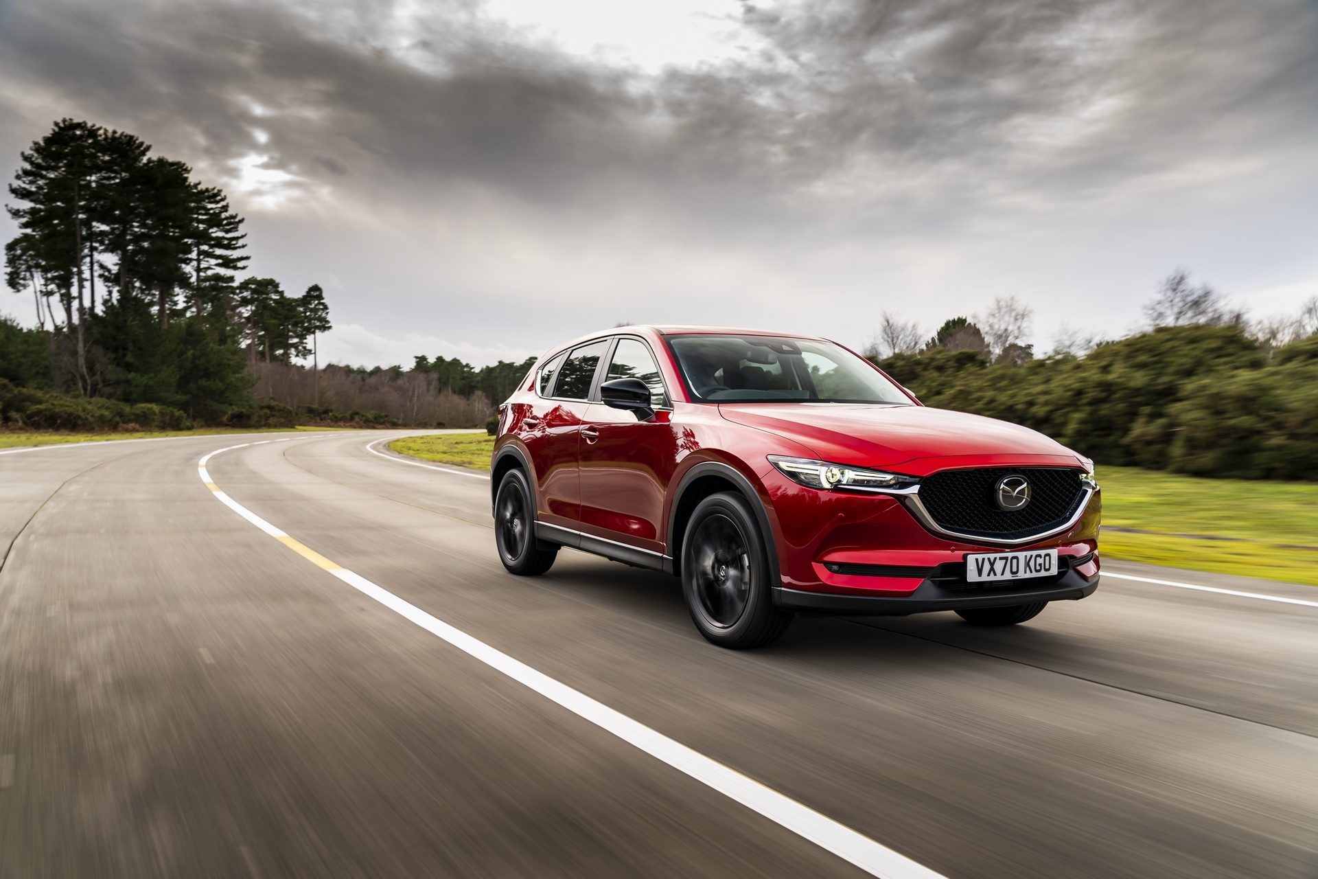 Download 2021 Mazda CX-5 Kuro Edition - Front Three-Quarter HD Wallpaper 1920x1280 #22
