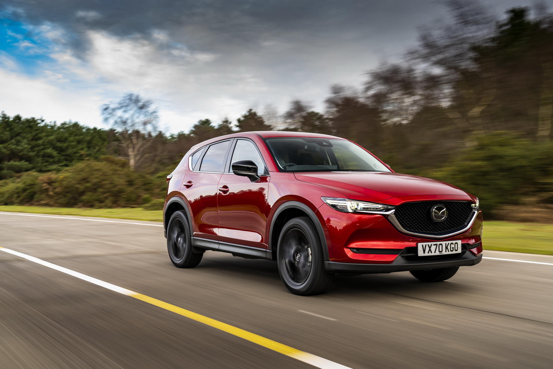 Download 2021 Mazda CX-5 Kuro Edition - Front Three-Quarter HD Wallpaper 1920x1280 #4