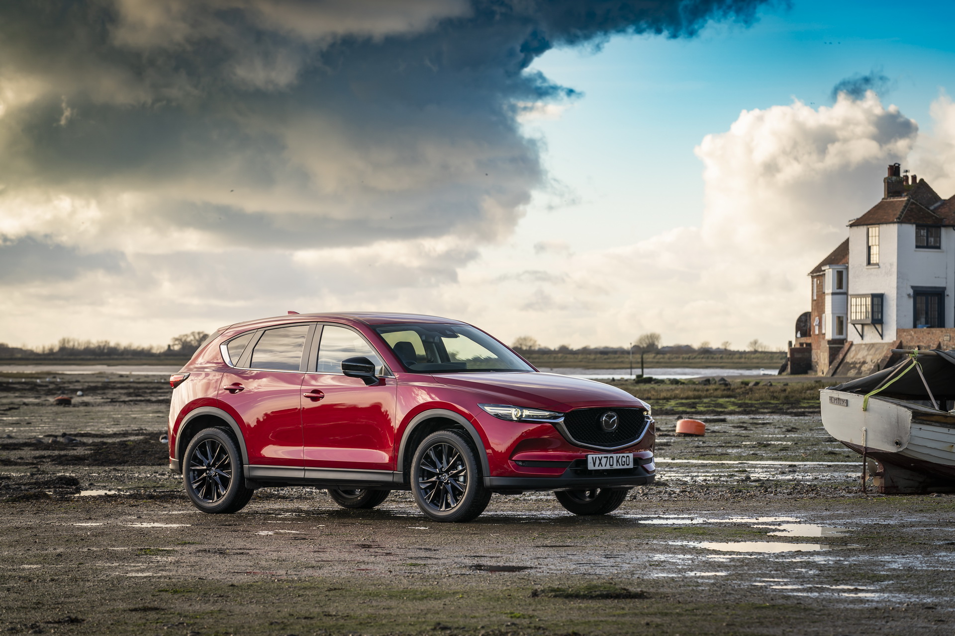 Download 2021 Mazda CX-5 Kuro Edition - Front Three-Quarter HD Wallpaper 1920x1280 #44