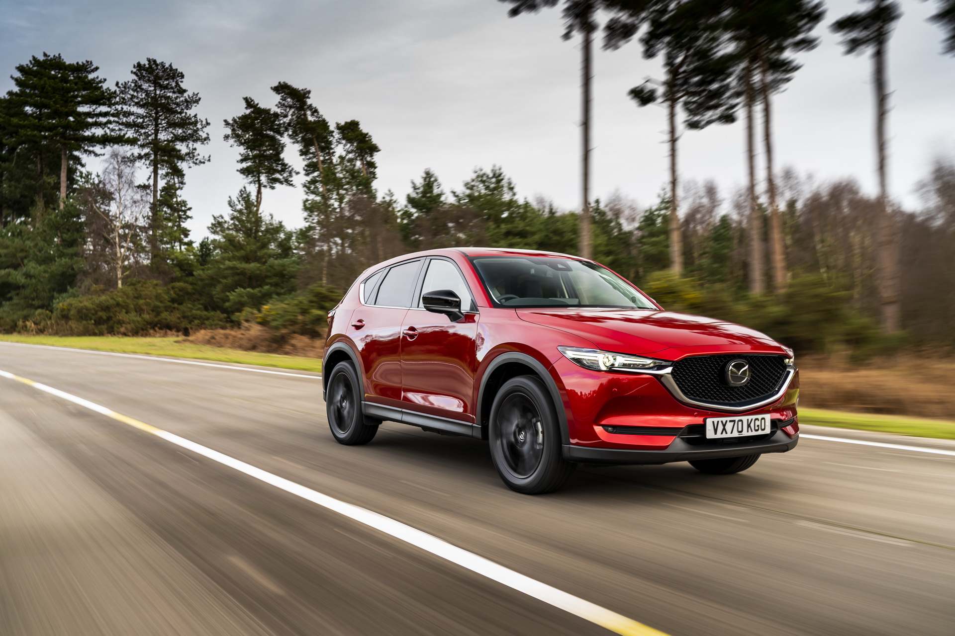 Download 2021 Mazda CX-5 Kuro Edition - Front Three-Quarter HD Wallpaper 1920x1280 #6