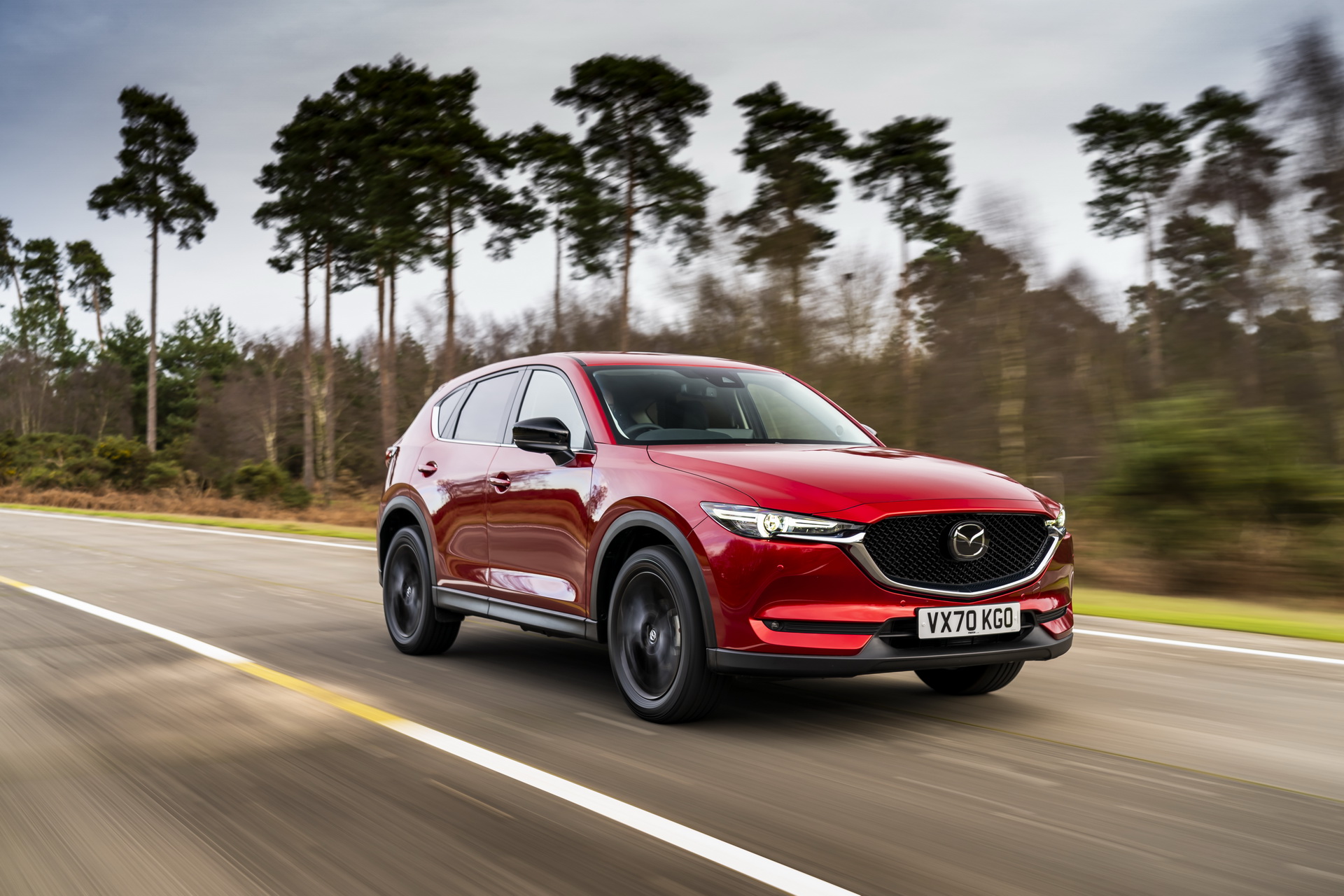 Download 2021 Mazda CX-5 Kuro Edition - Front Three-Quarter HD Wallpaper 1920x1280 #7