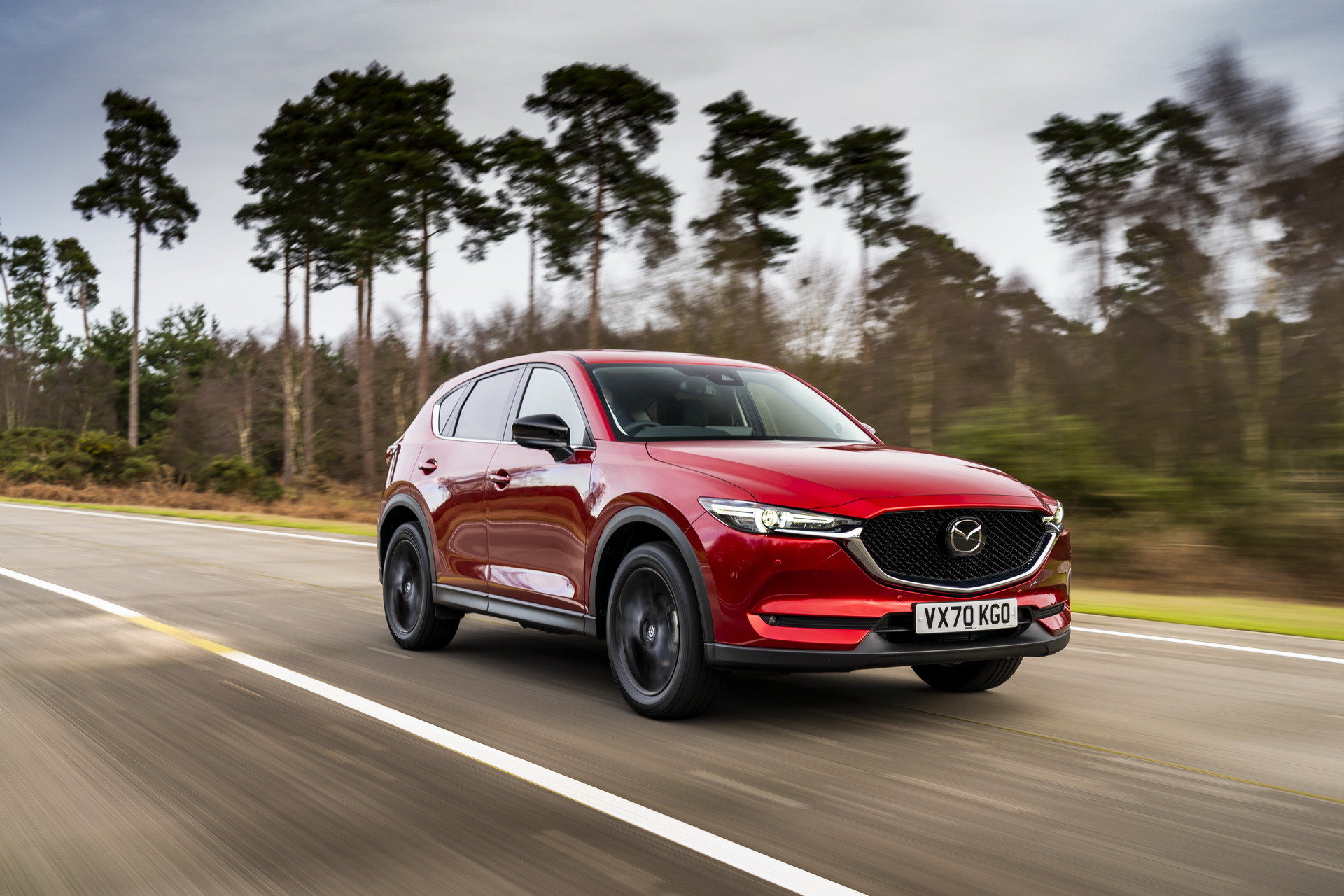 Download 2021 Mazda CX-5 Kuro Edition - Front Three-Quarter HD Wallpaper 1920x1280 #8