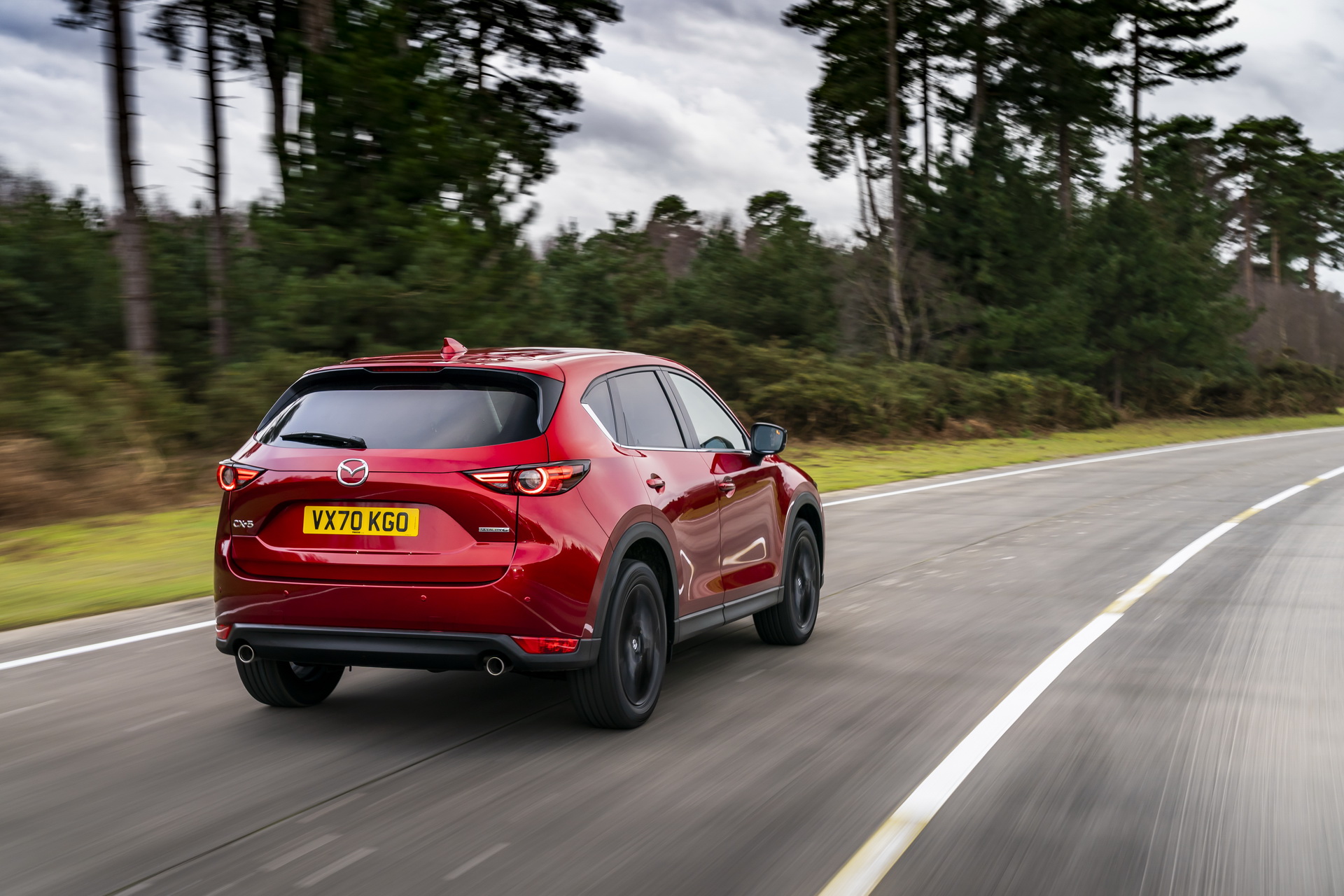 Download 2021 Mazda CX-5 Kuro Edition - Rear Three-Quarter HD Wallpaper 1920x1280 #28