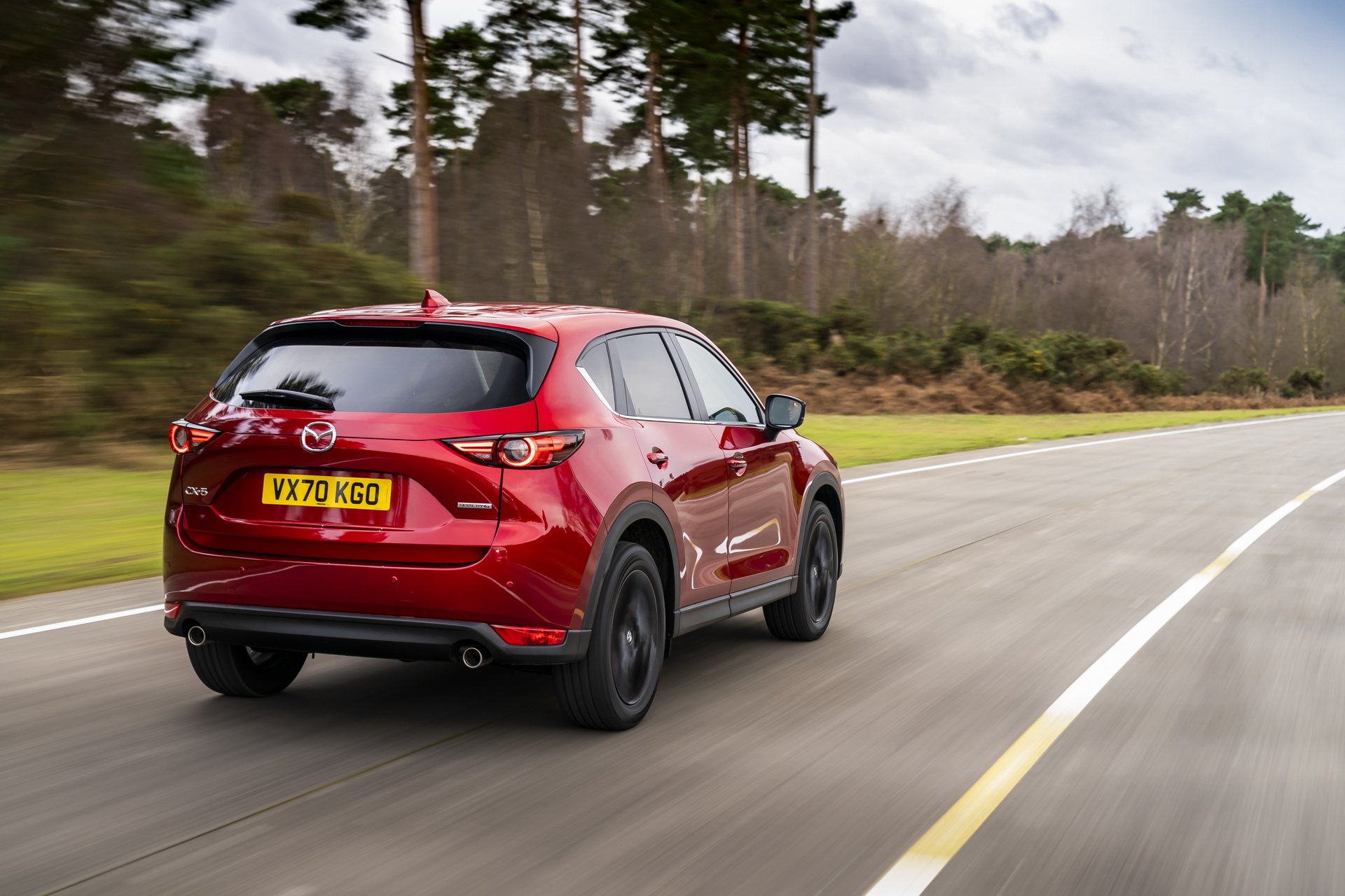 Download 2021 Mazda CX-5 Kuro Edition - Rear HD Wallpaper 1920x1280 #32