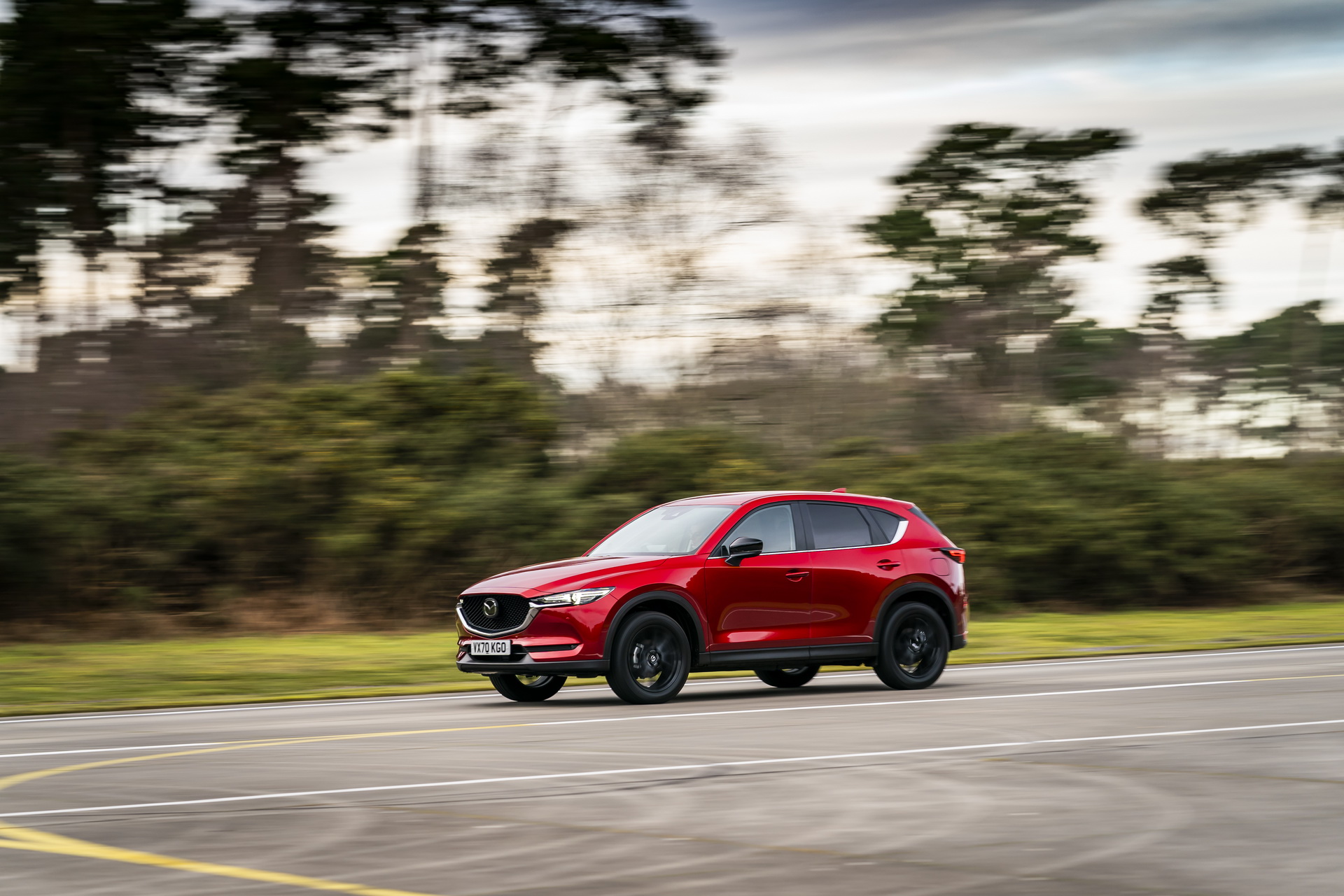 Download 2021 Mazda CX-5 Kuro Edition - Side HD Wallpaper 1920x1280 #35