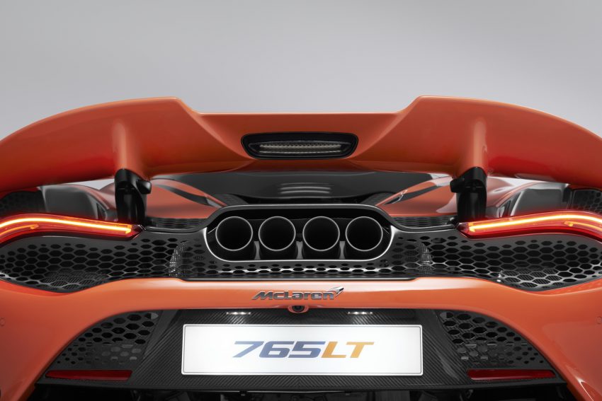 2021 McLaren 765LT - Exhaust Wallpaper 850x567 #31