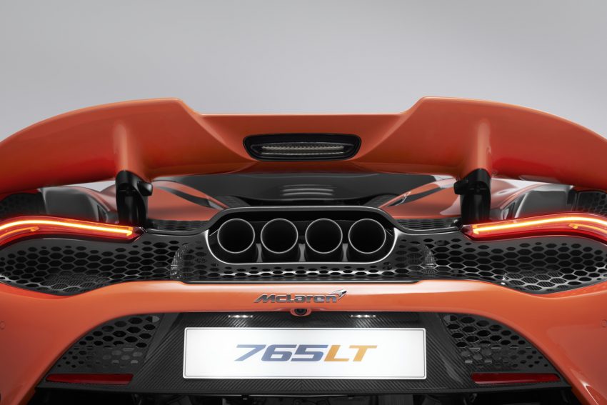 2021 McLaren 765LT - Exhaust Wallpaper 850x567 #31