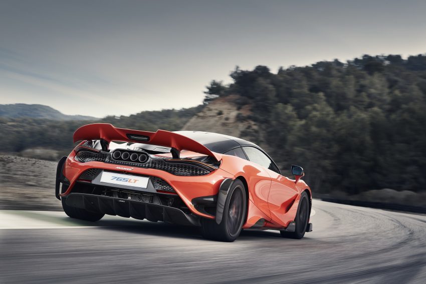 2021 McLaren 765LT - Rear Three-Quarter Wallpaper 850x567 #5