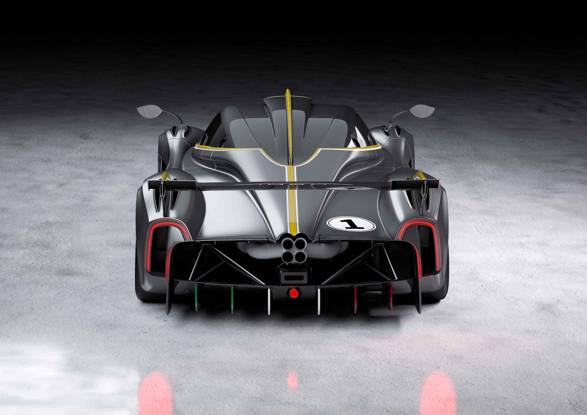 Download 2021 Pagani Huayra R - Rear HD Wallpaper 1920x1358 #8