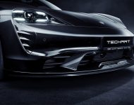2021 Porsche Taycan with TechArt aerokit - Front Bumper Wallpaper 190x150
