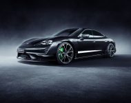 2021 Porsche Taycan with TechArt aerokit - Front Three-Quarter Wallpaper 190x150