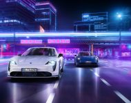 2021 Porsche Taycan with TechArt aerokit - Front Wallpaper 190x150