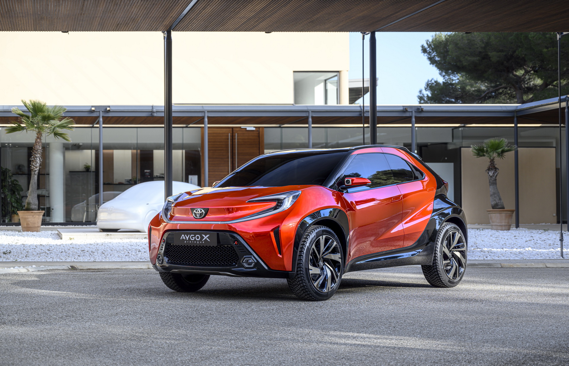 Download 2021 Toyota Aygo X Prologue Concept - Front Three-Quarter HD Wallpaper 1920x1235 #1