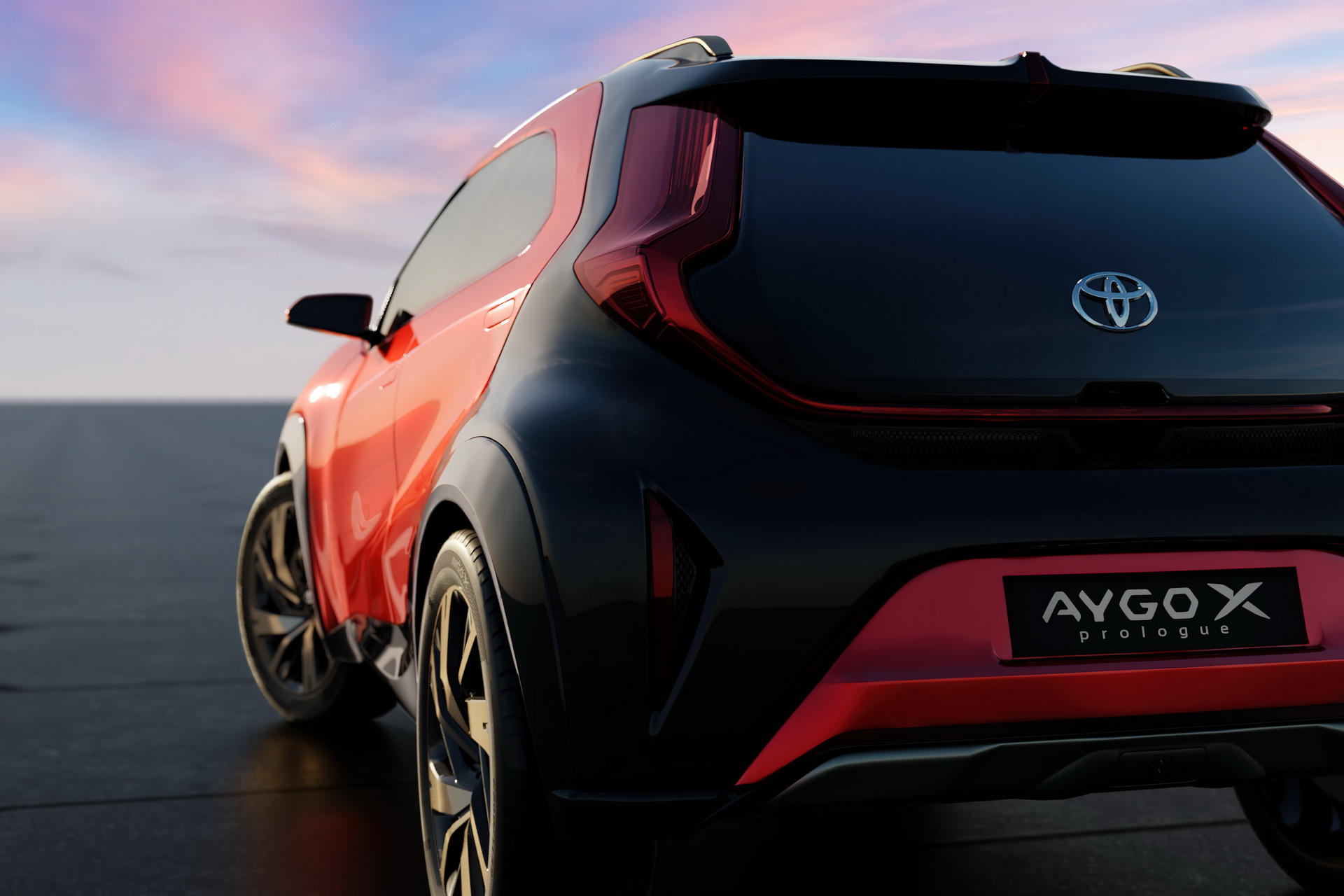Download 2021 Toyota Aygo X Prologue Concept - Rear HD Wallpaper 1920x1280 #33
