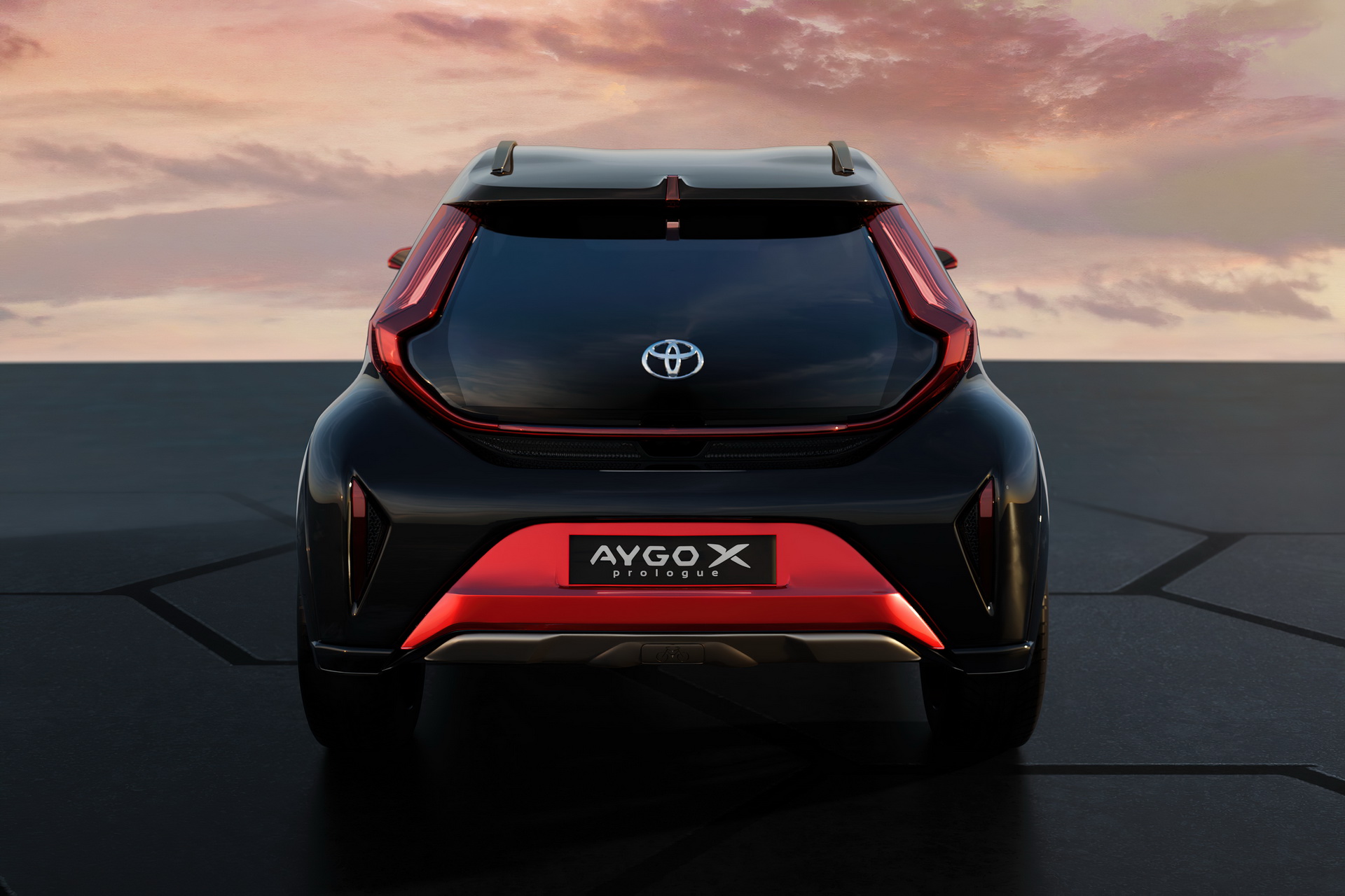 Download 2021 Toyota Aygo X Prologue Concept - Rear HD Wallpaper 1920x1280 #10