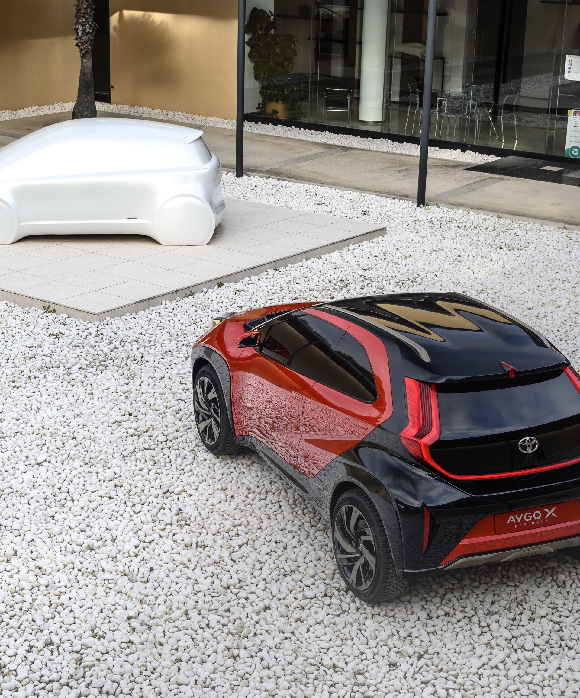 Download 2021 Toyota Aygo X Prologue Concept - Top HD Phone Wallpaper 1920x2312 #5