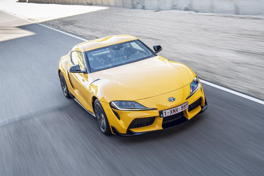 2021 Toyota GR Supra 2.0L Turbo - Front Three-Quarter Wallpaper 850x567 #2