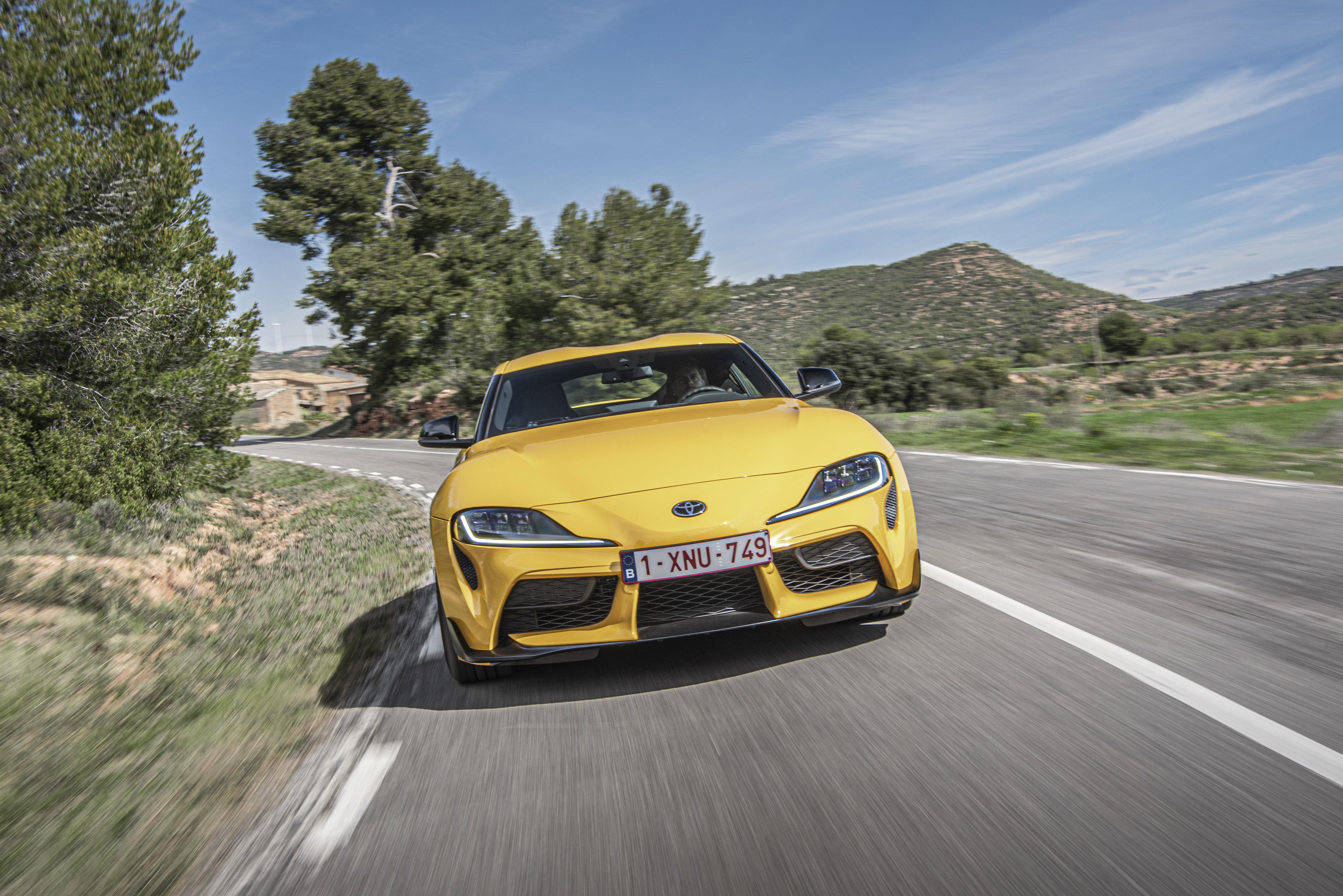 Download 2021 Toyota GR Supra 2.0L Turbo - Front HD Wallpaper 5000x3338 #16