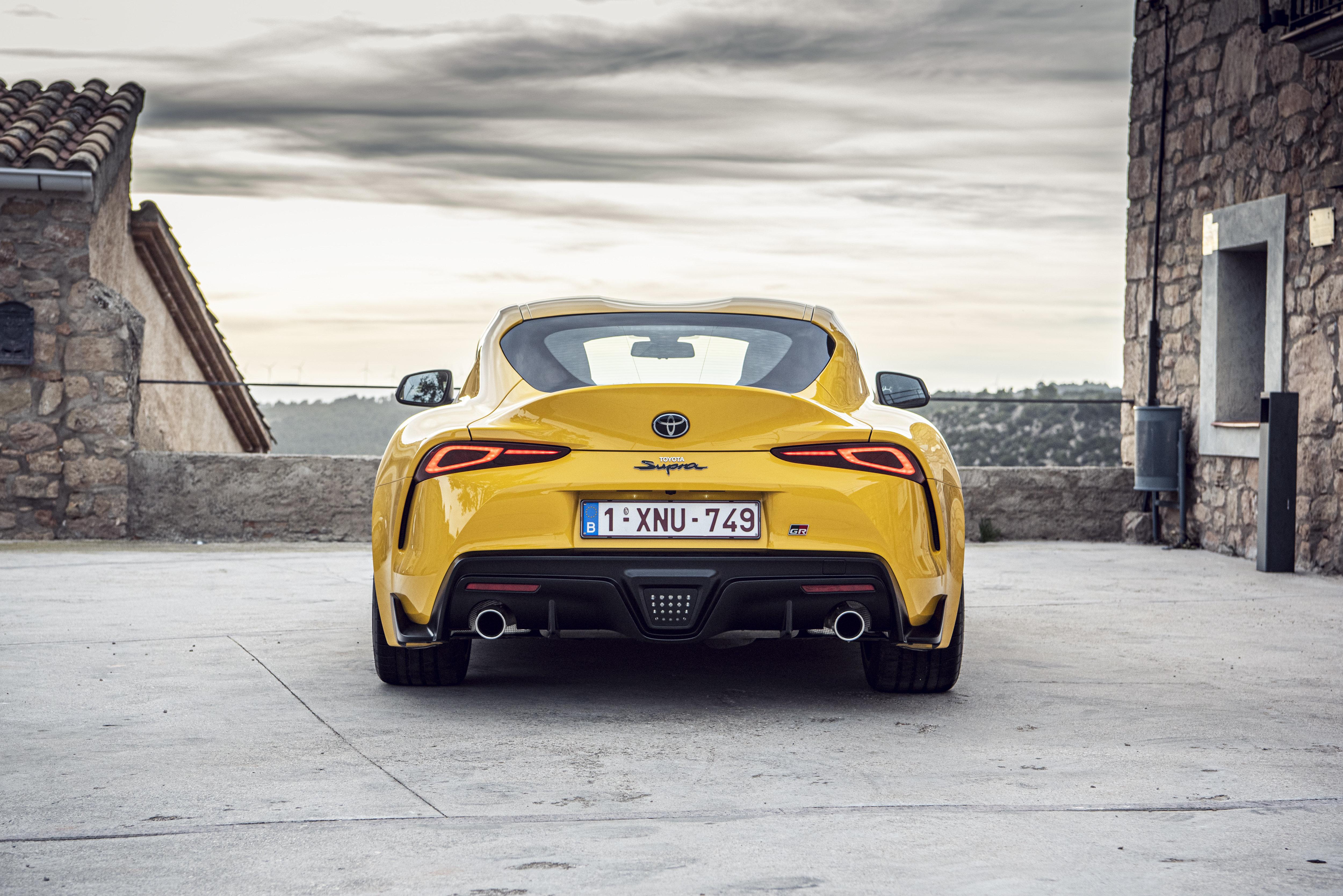 Download 2021 Toyota GR Supra 2.0L Turbo - Rear HD Wallpaper 5000x3338 #35